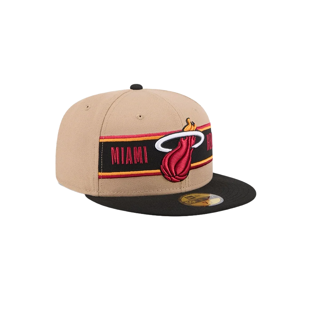 New Era Miami HEAT 2024 Draft Fitted - Image 5
