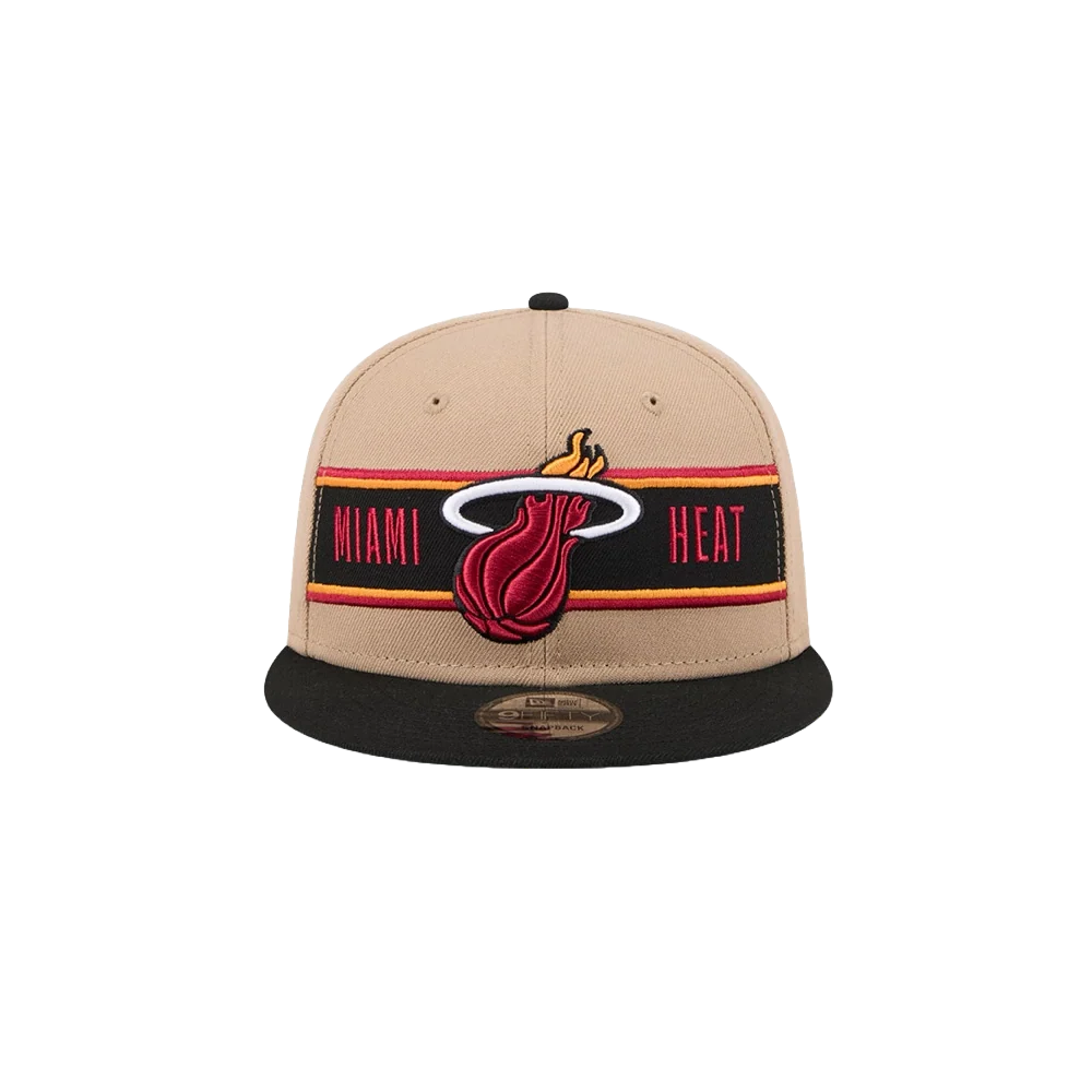 New Era Miami HEAT 2024 Draft Snapback