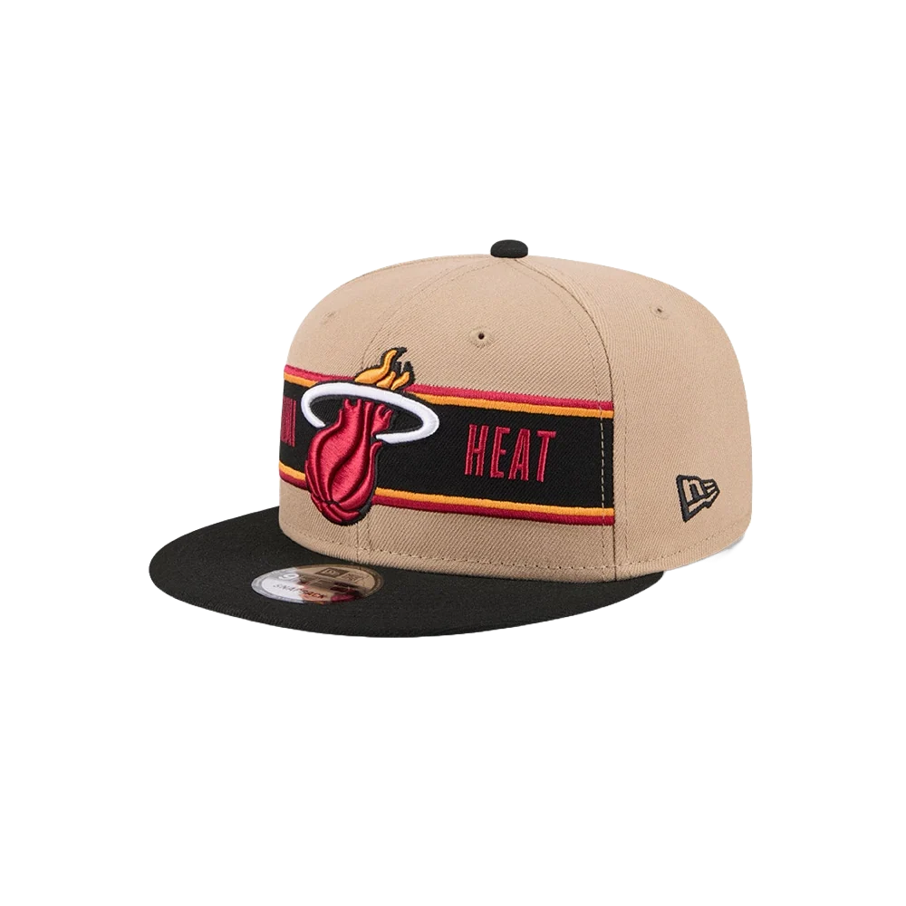 New Era Miami HEAT 2024 Draft Snapback - Image 3