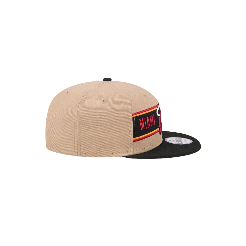 New Era Miami HEAT 2024 Draft Snapback - Image 6