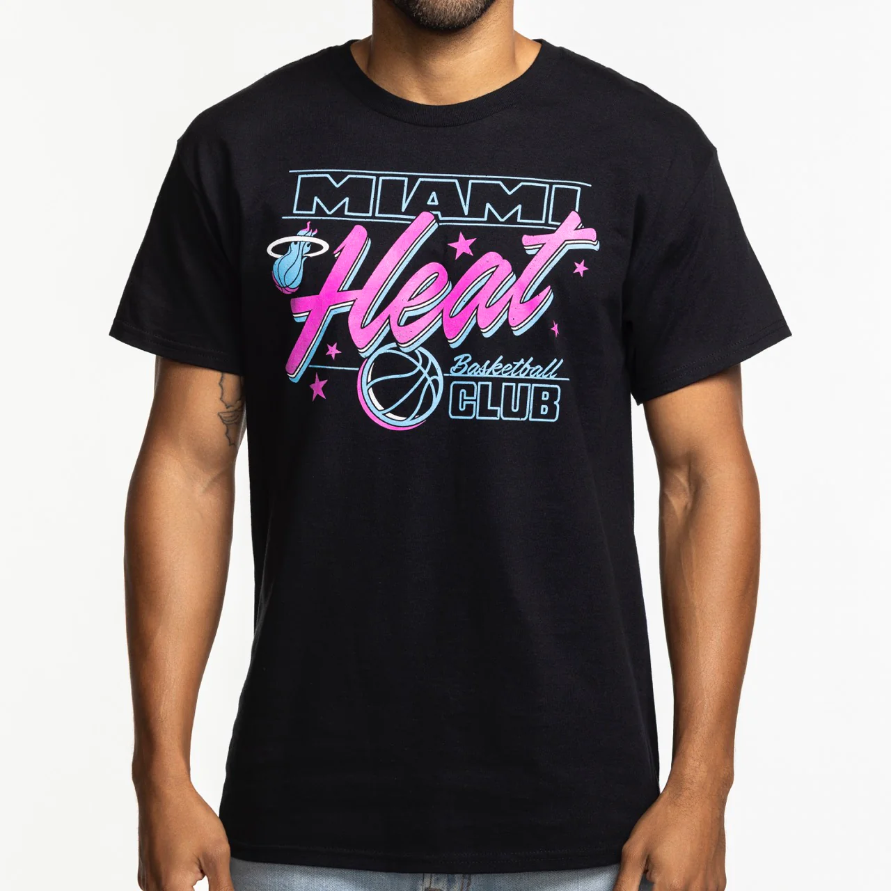 Miami HEAT Original Vice Nights Basketball Club Tee - Image 2