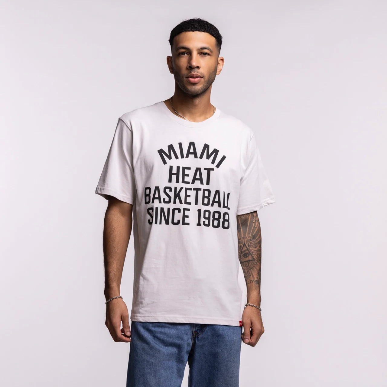 Sportiqe Miami HEAT 1988 Basketball Tee