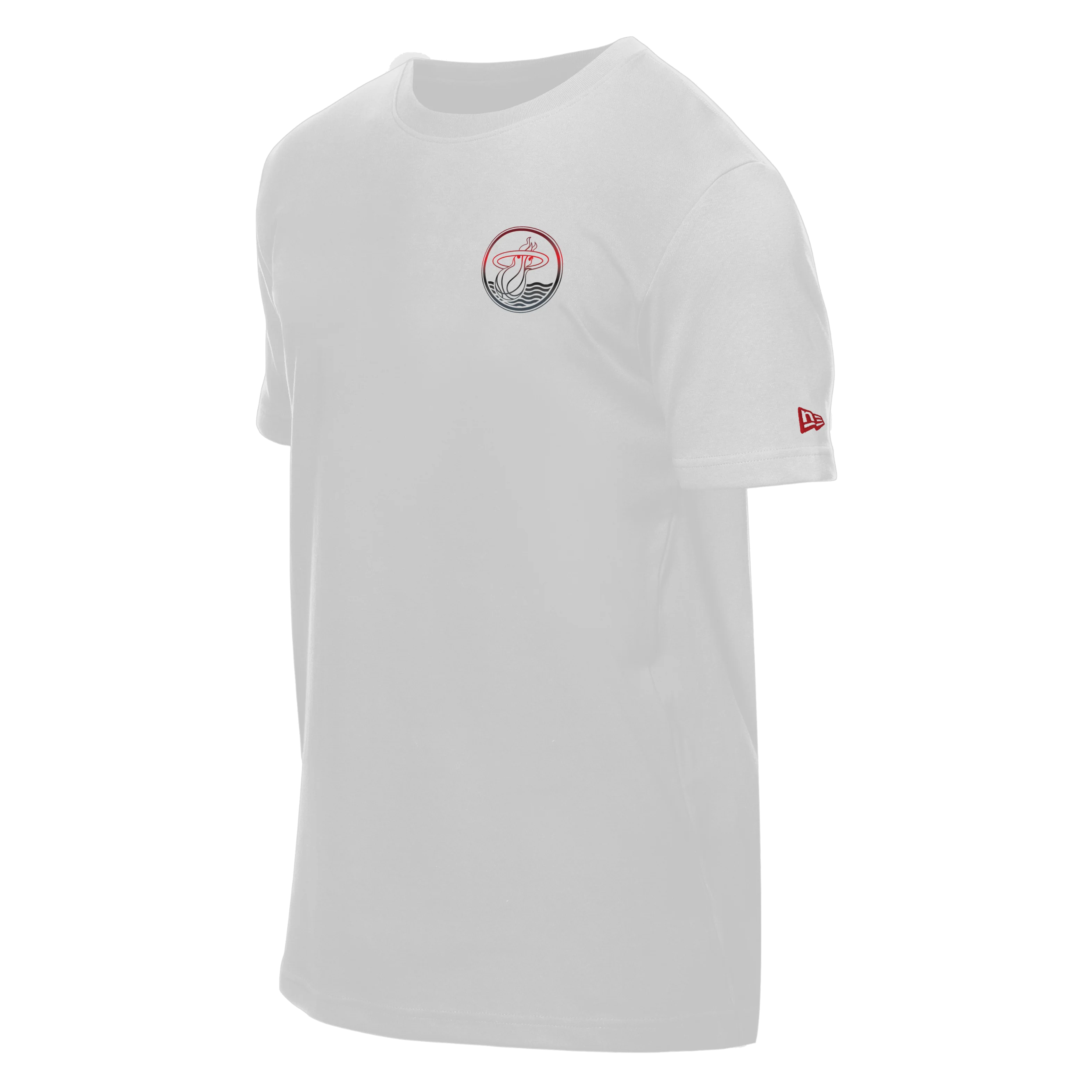 New Era Miami HEAT White Basketball Tee - Image 5