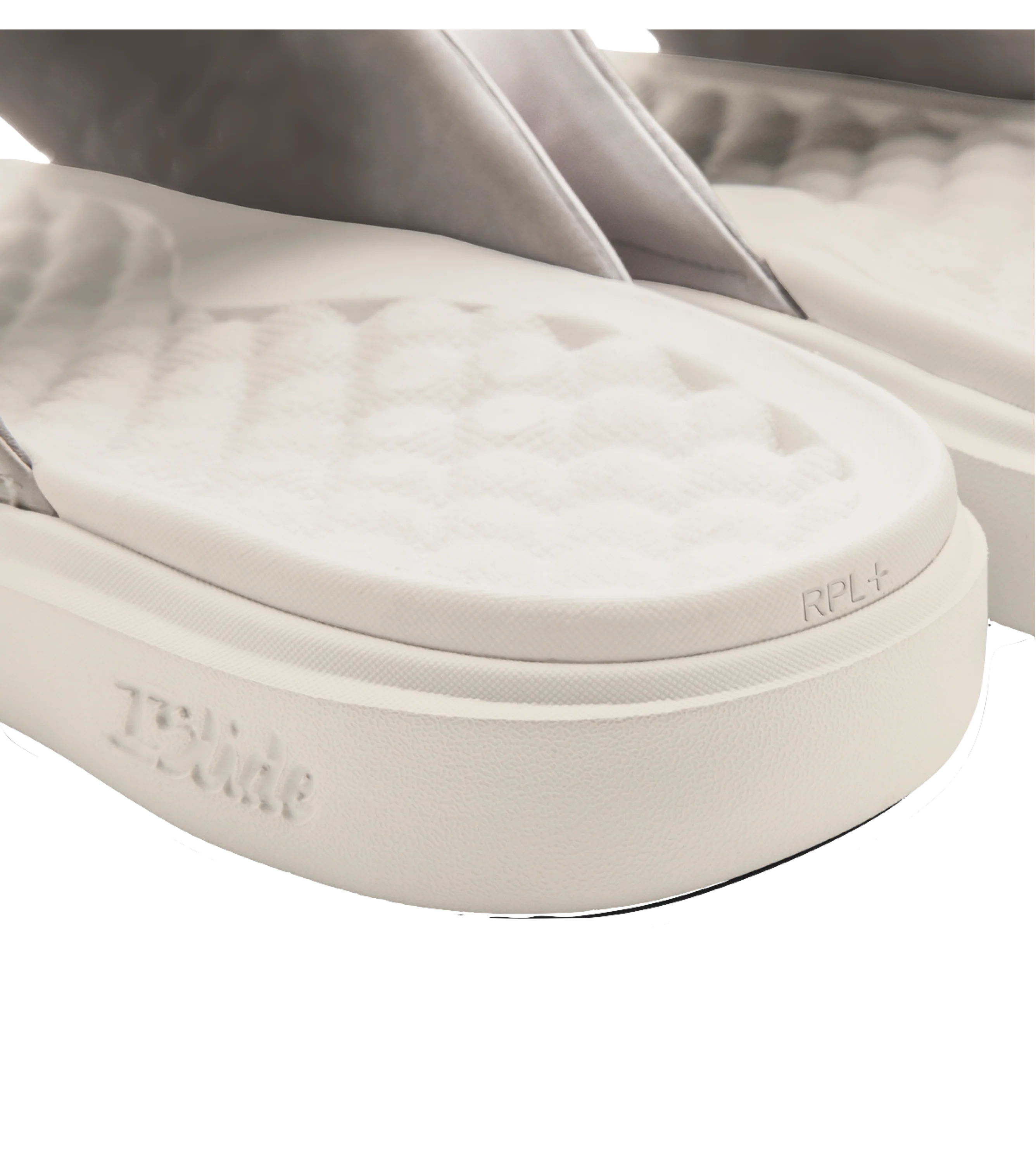 ISlide Miami HEAT Cream Logo Sandals - Image 5