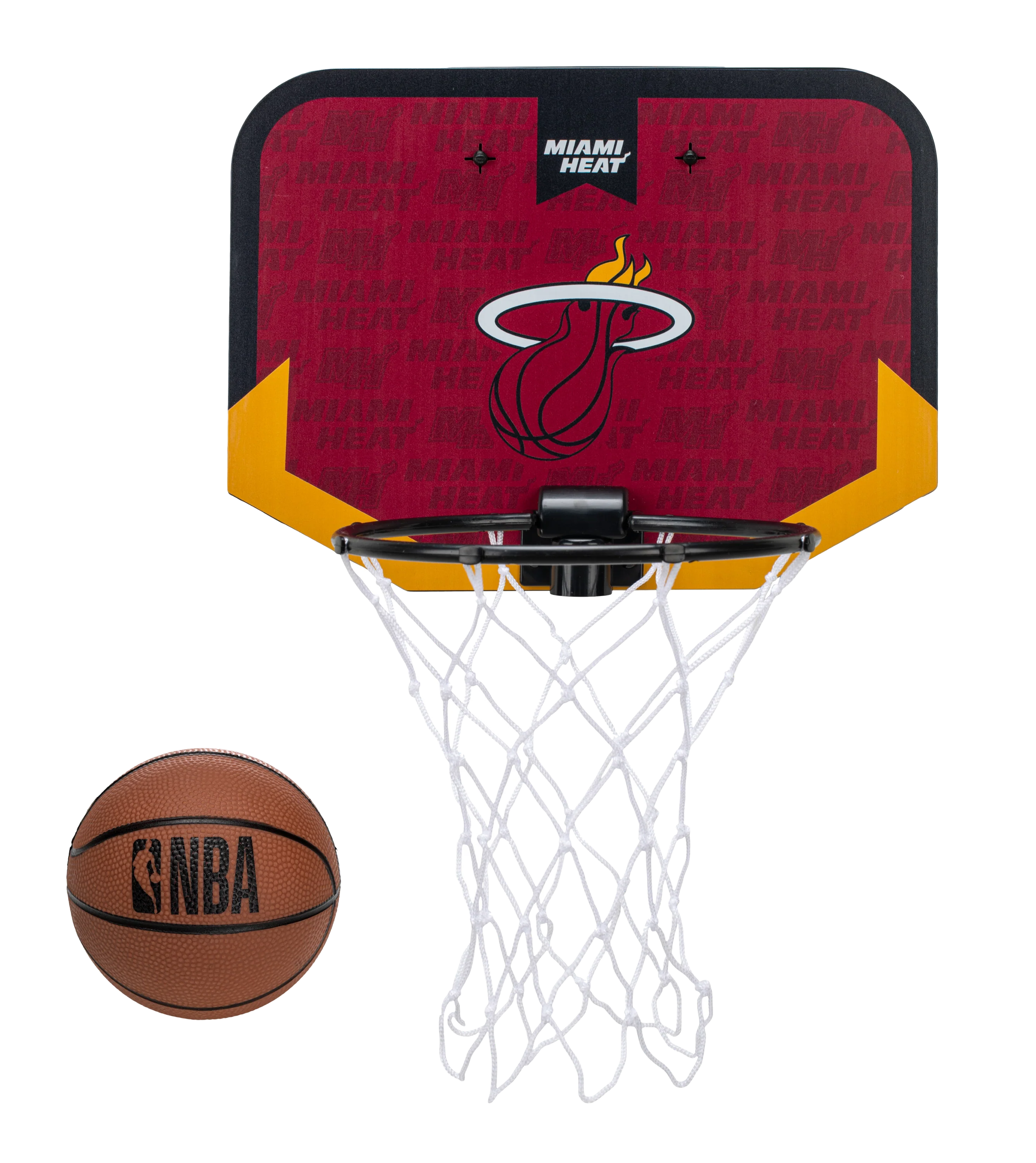 Miami HEAT Mini Over The Door Basketball Hoop
