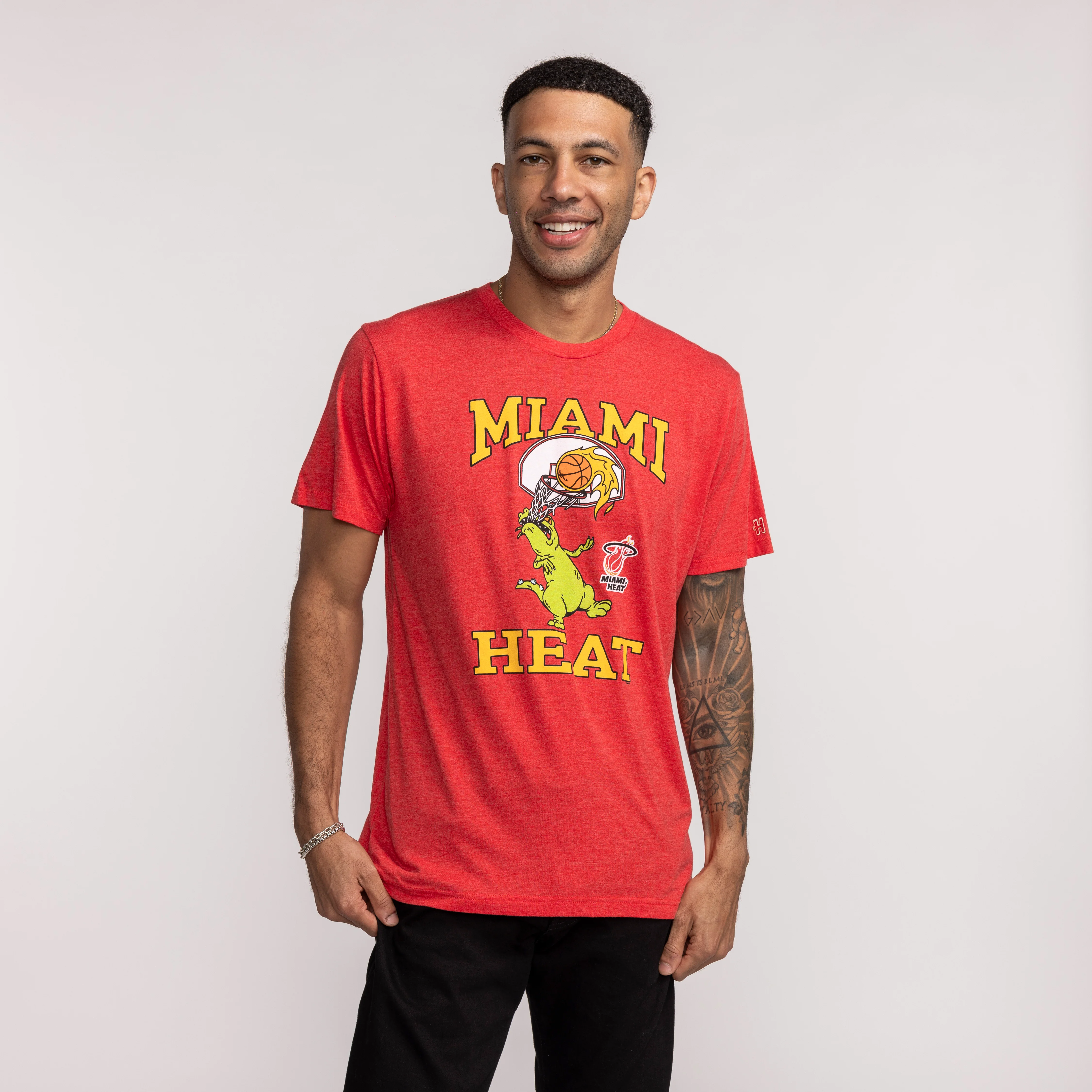 Homage Miami HEAT Reptar Red Tee