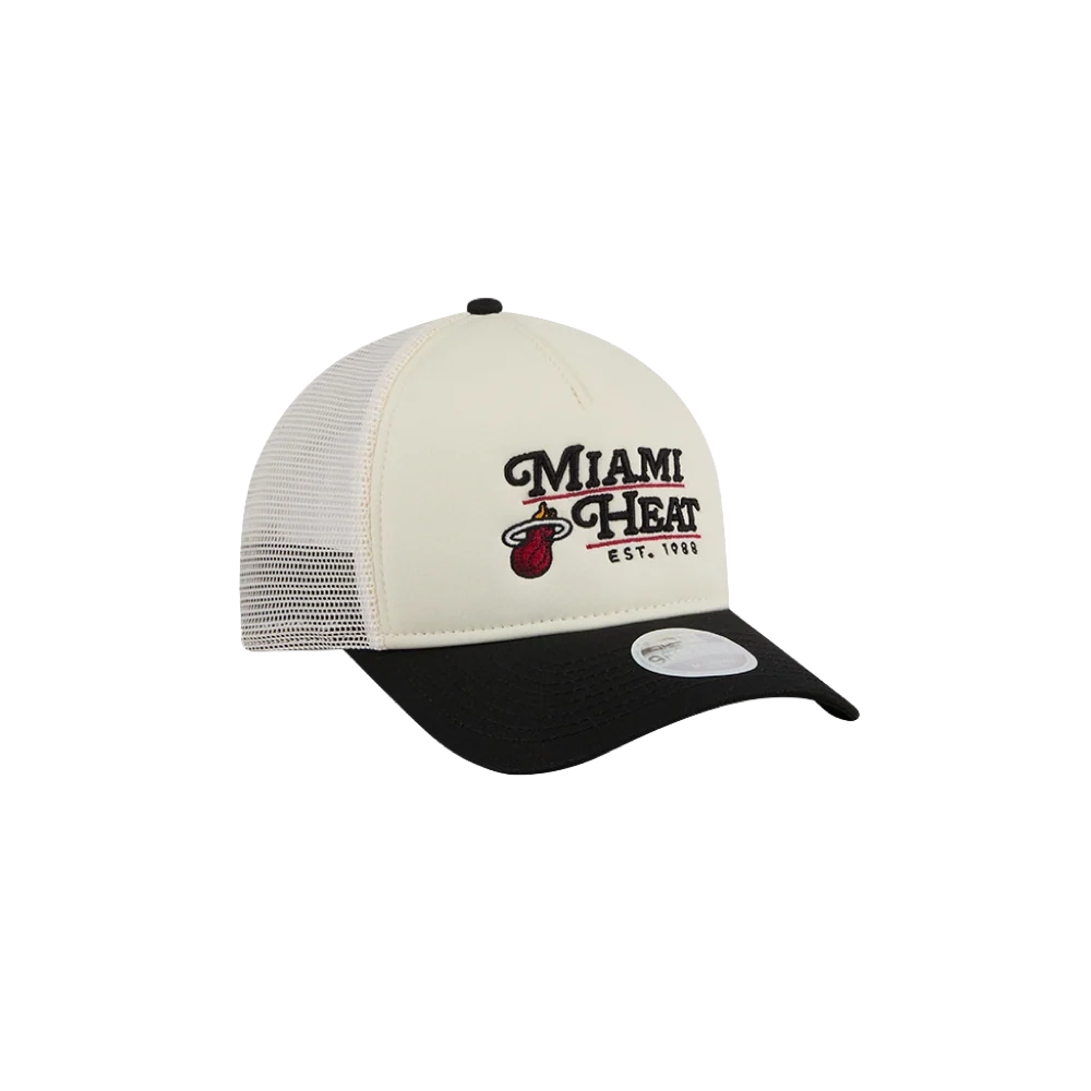 New Era Miami HEAT Retro A-Frame Snapback - Image 5