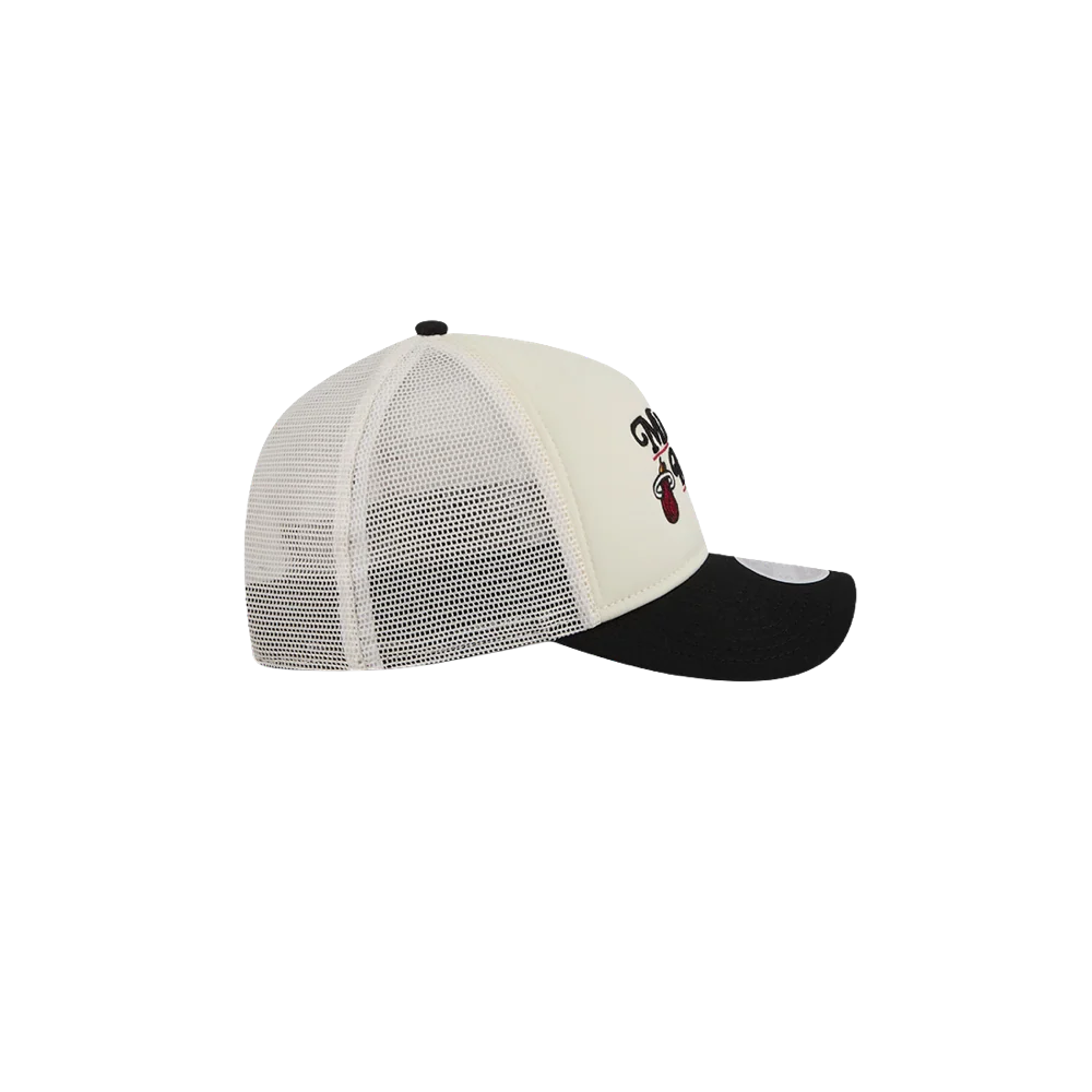 New Era Miami HEAT Retro A-Frame Snapback - Image 6