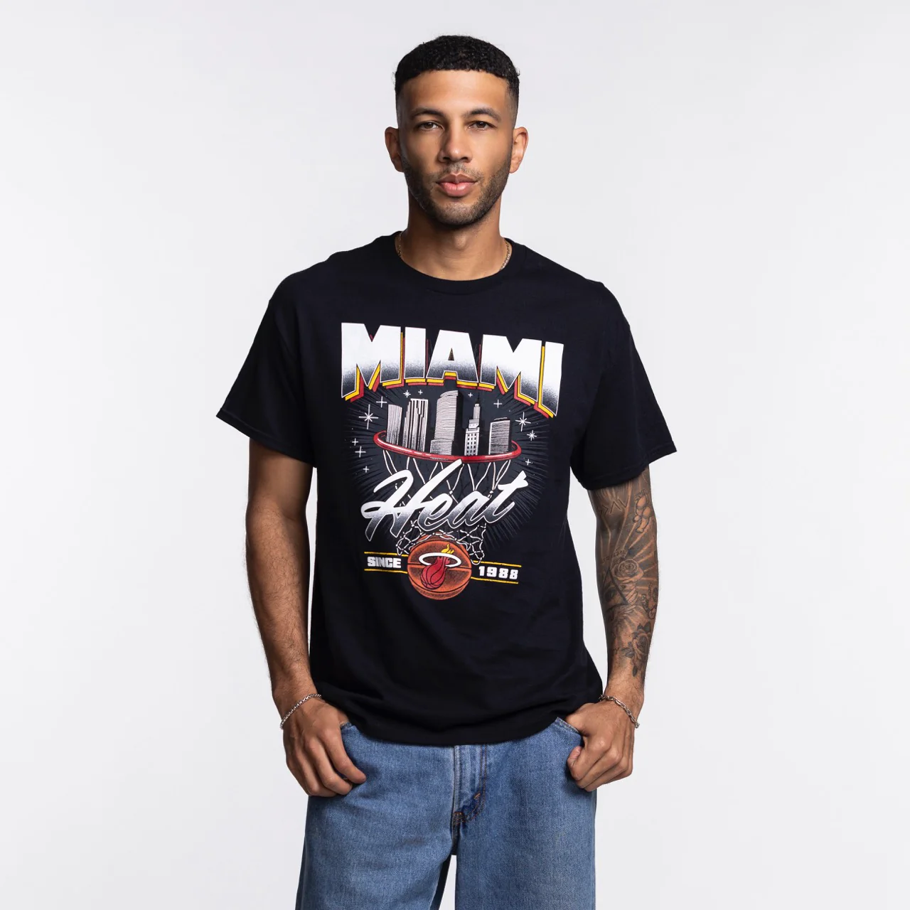 Miami HEAT Retro Net Tee