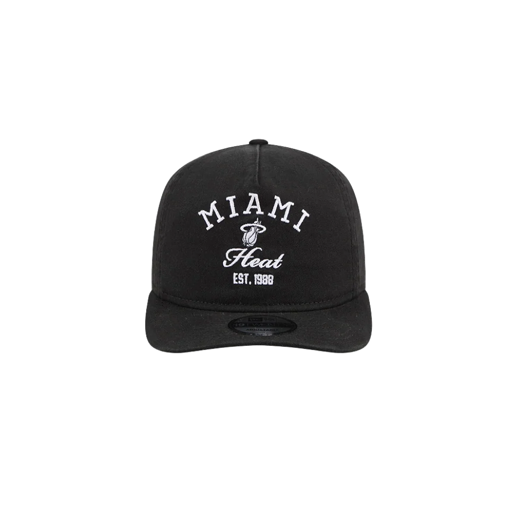 New Era Miami HEAT Stacked Snapback