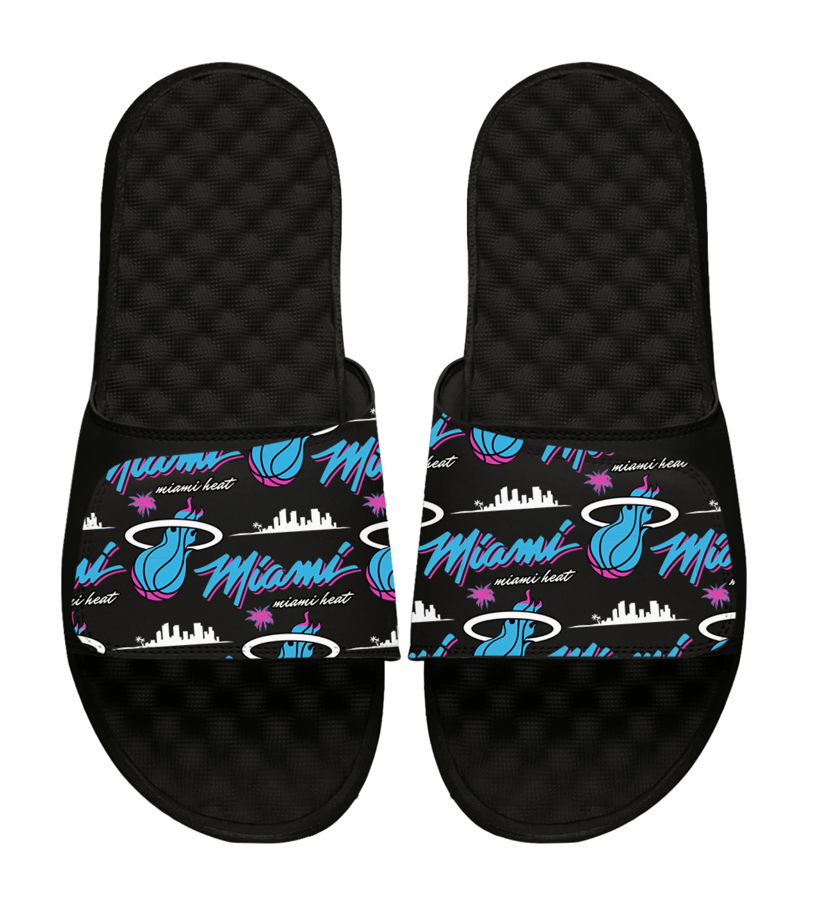 ISlide Miami HEAT Original Vice Nights Pattern Sandals