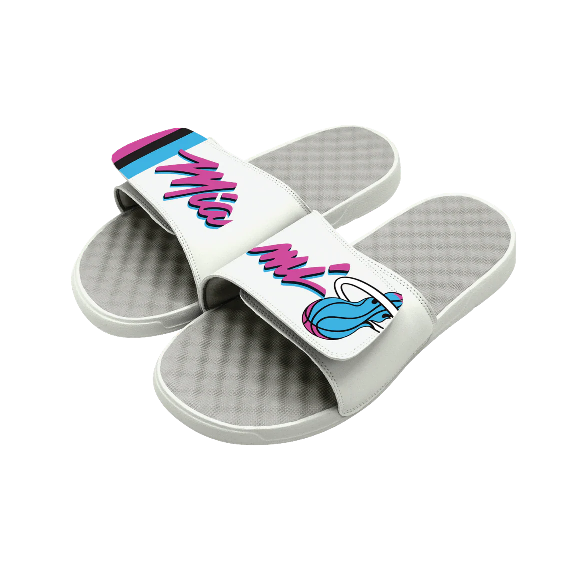 ISlide Miami HEAT Original Vice Split Wordmark Sandals - Image 2