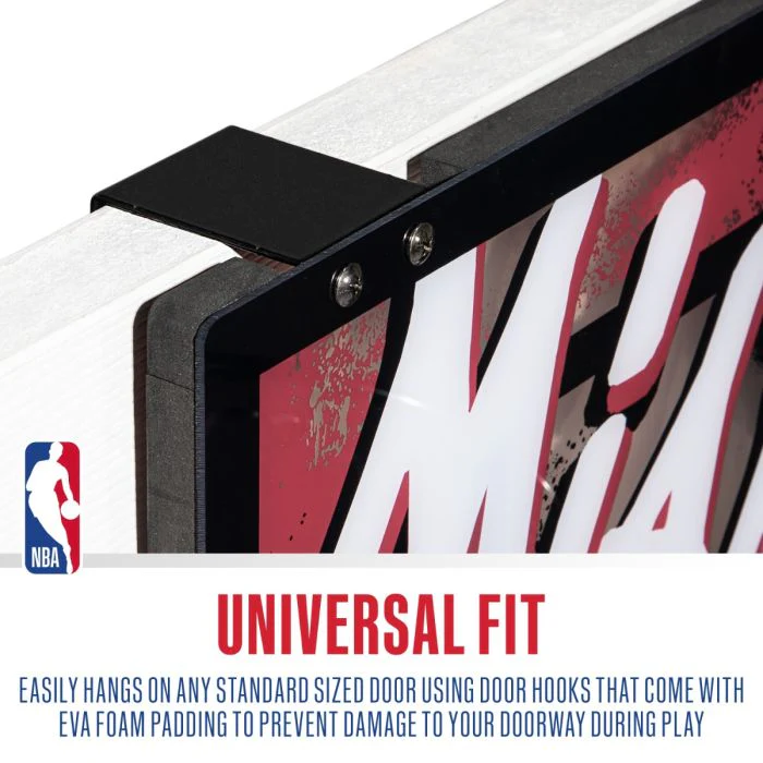 Miami HEAT Over The Door Basketball Hoop - Image 6