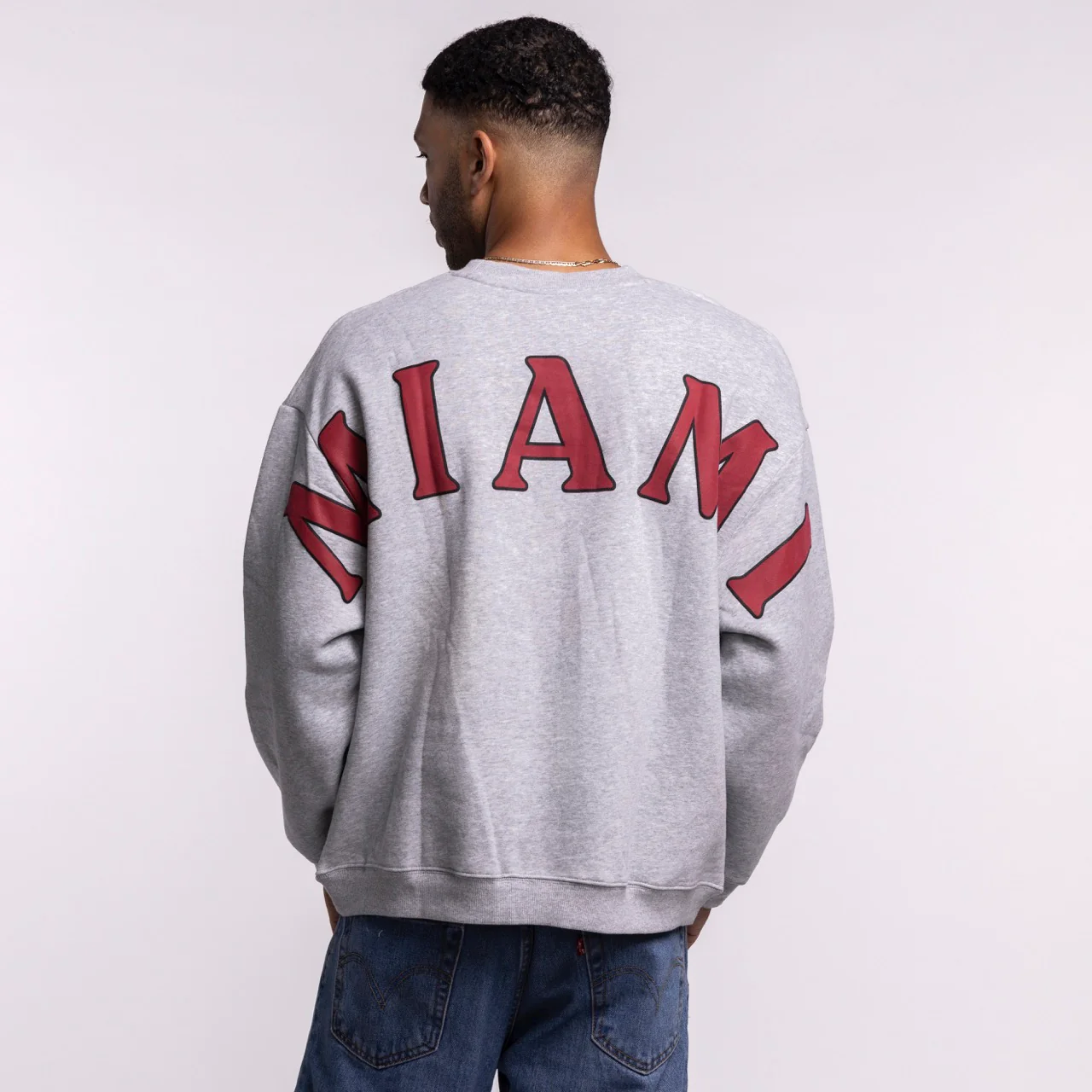Hype and Vice Miami HEAT Oversized Crew - Image 2
