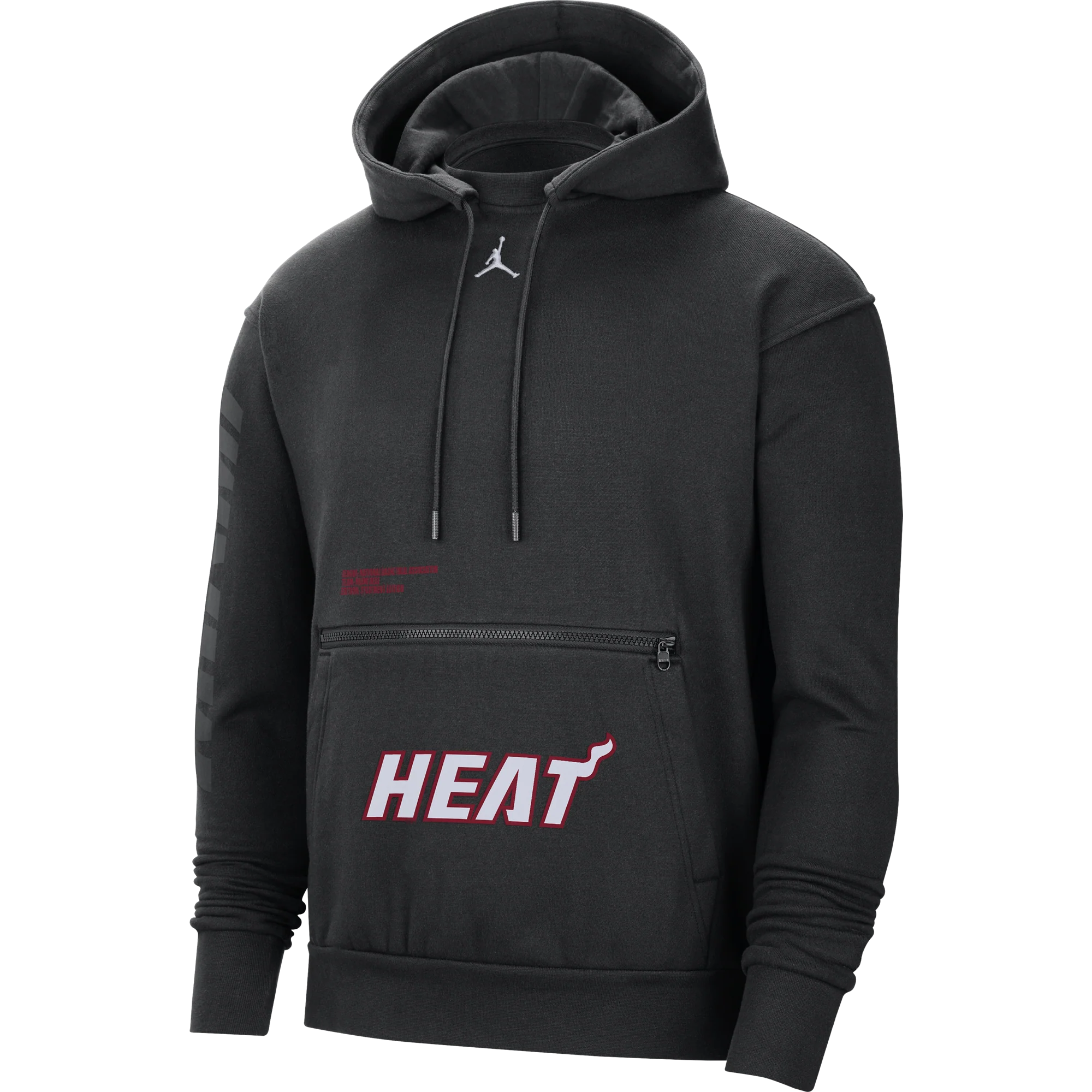 Jordan Brand Miami HEAT Courtside Statement Edition Pullover Hoodie