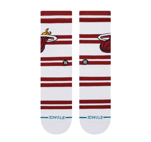 Stance Miami HEAT Logo Stripe Socks - Image 2