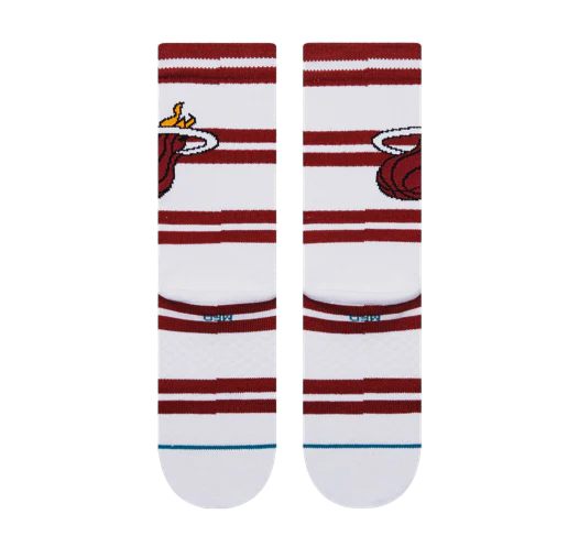 Stance Miami HEAT Logo Stripe Socks - Image 3
