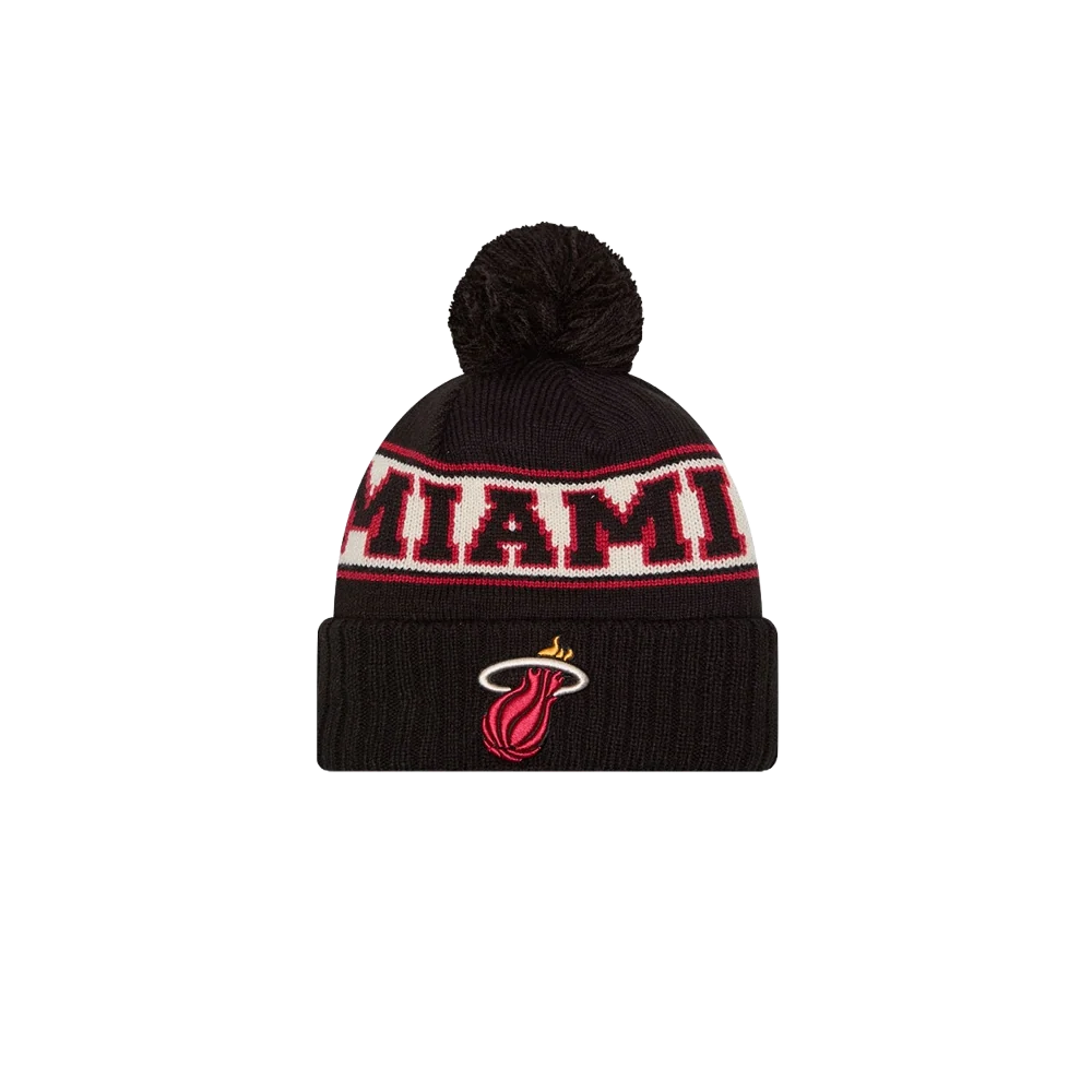 New Era Miami HEAT Retro Wordmark Knit