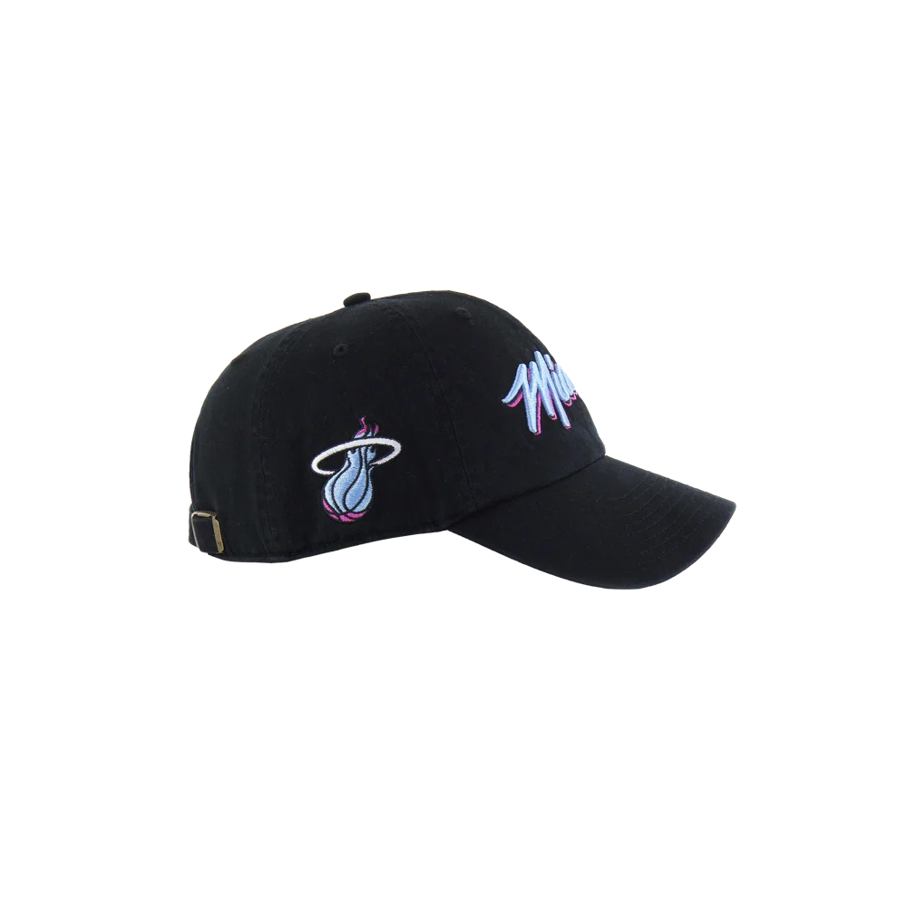 '47 Brand Miami HEAT Original Vice Nights Dad Hat - Image 4