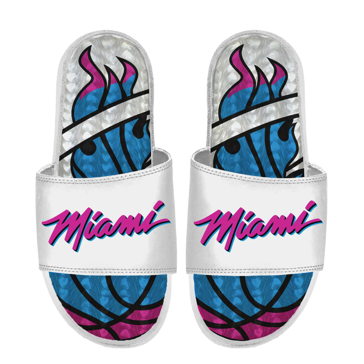 ISlide Miami HEAT Original Vice Wordmark Gel Sandals