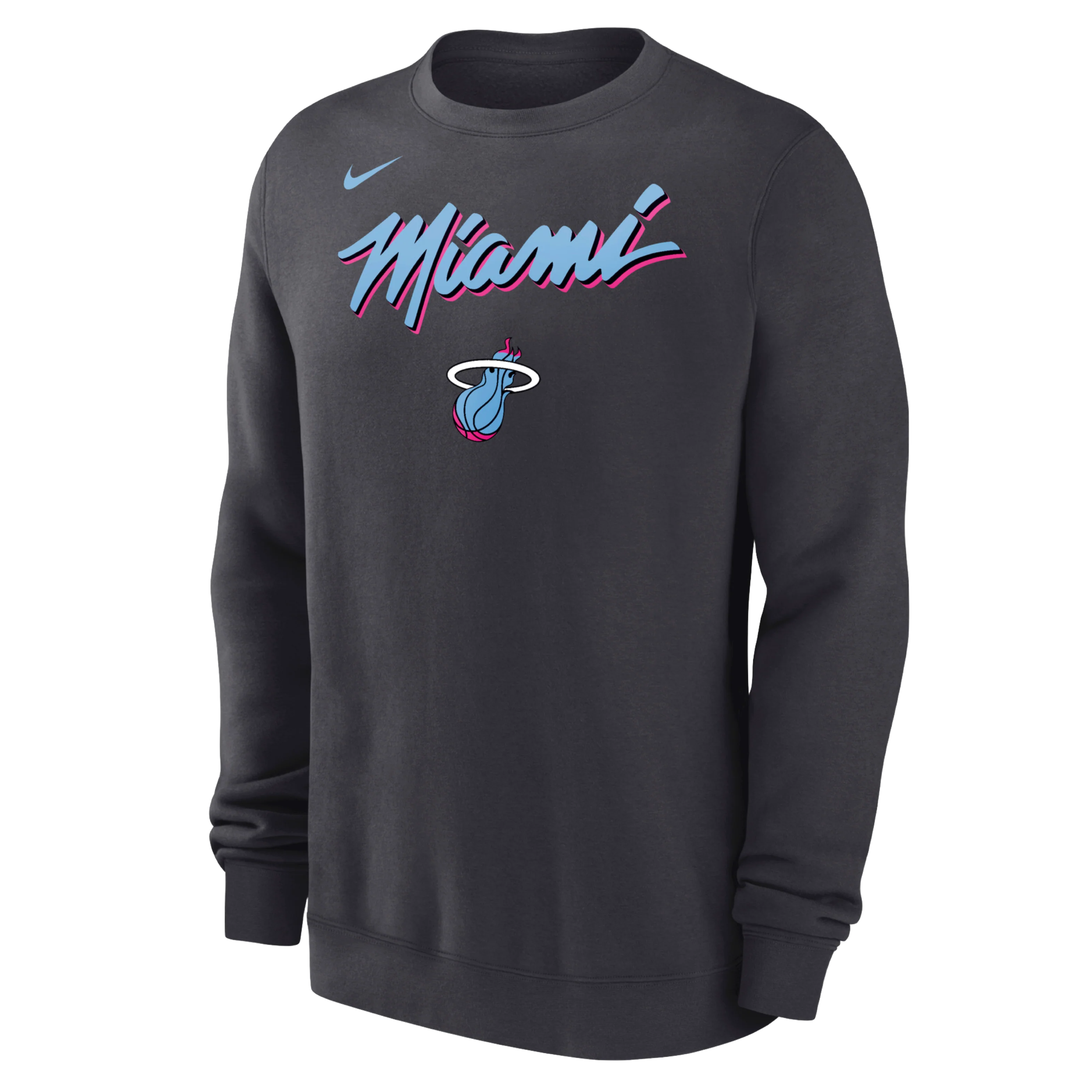 Nike Miami HEAT Original Vice Nights Crewneck - Image 4