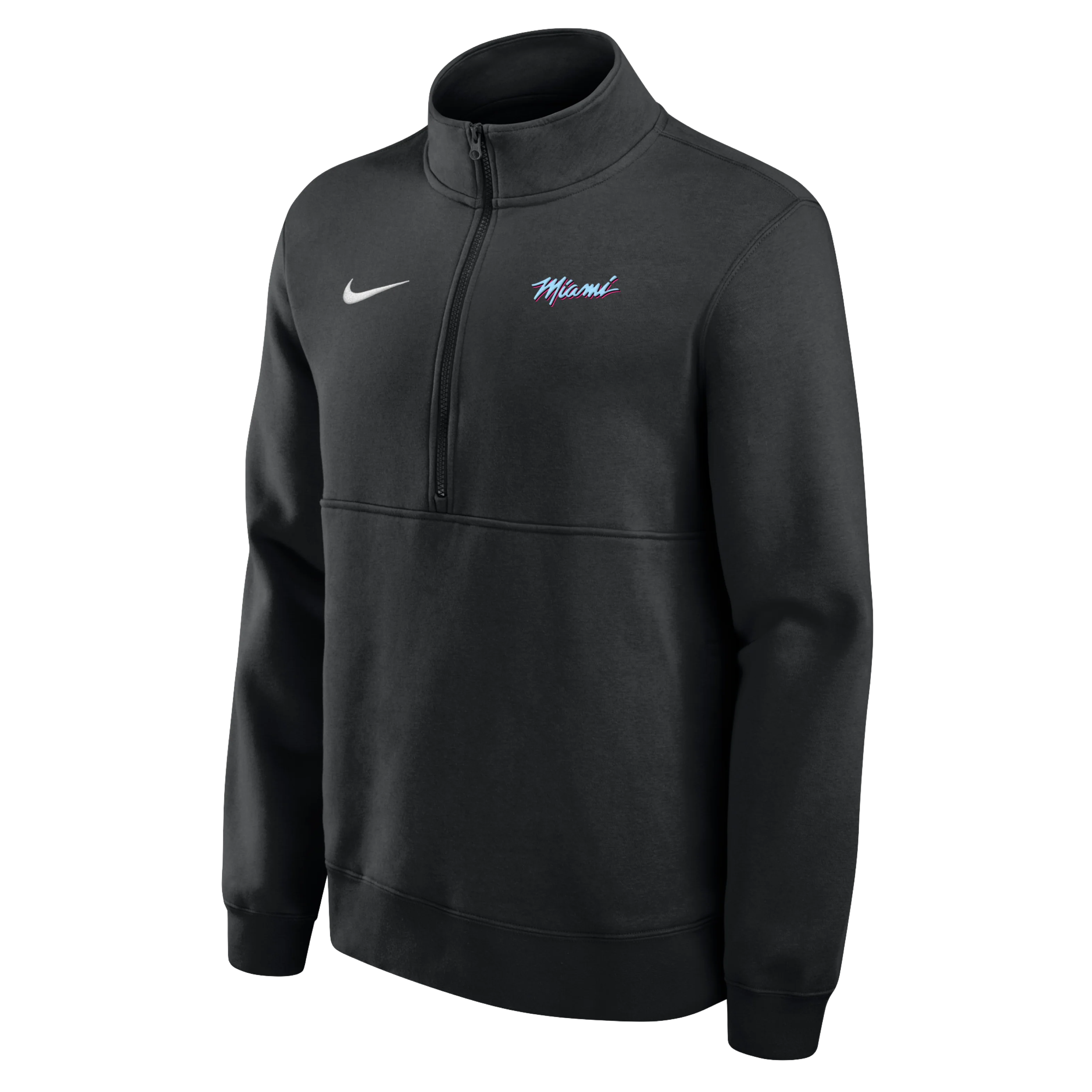Nike Miami HEAT Original Vice Nights 1/2 Zip Fleece Jacket - Image 4