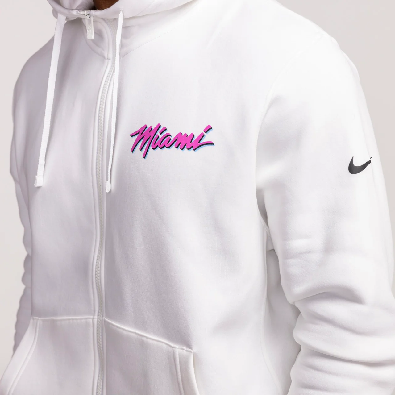 Nike Miami HEAT Original Vice Full Zip Hoodie - Image 2