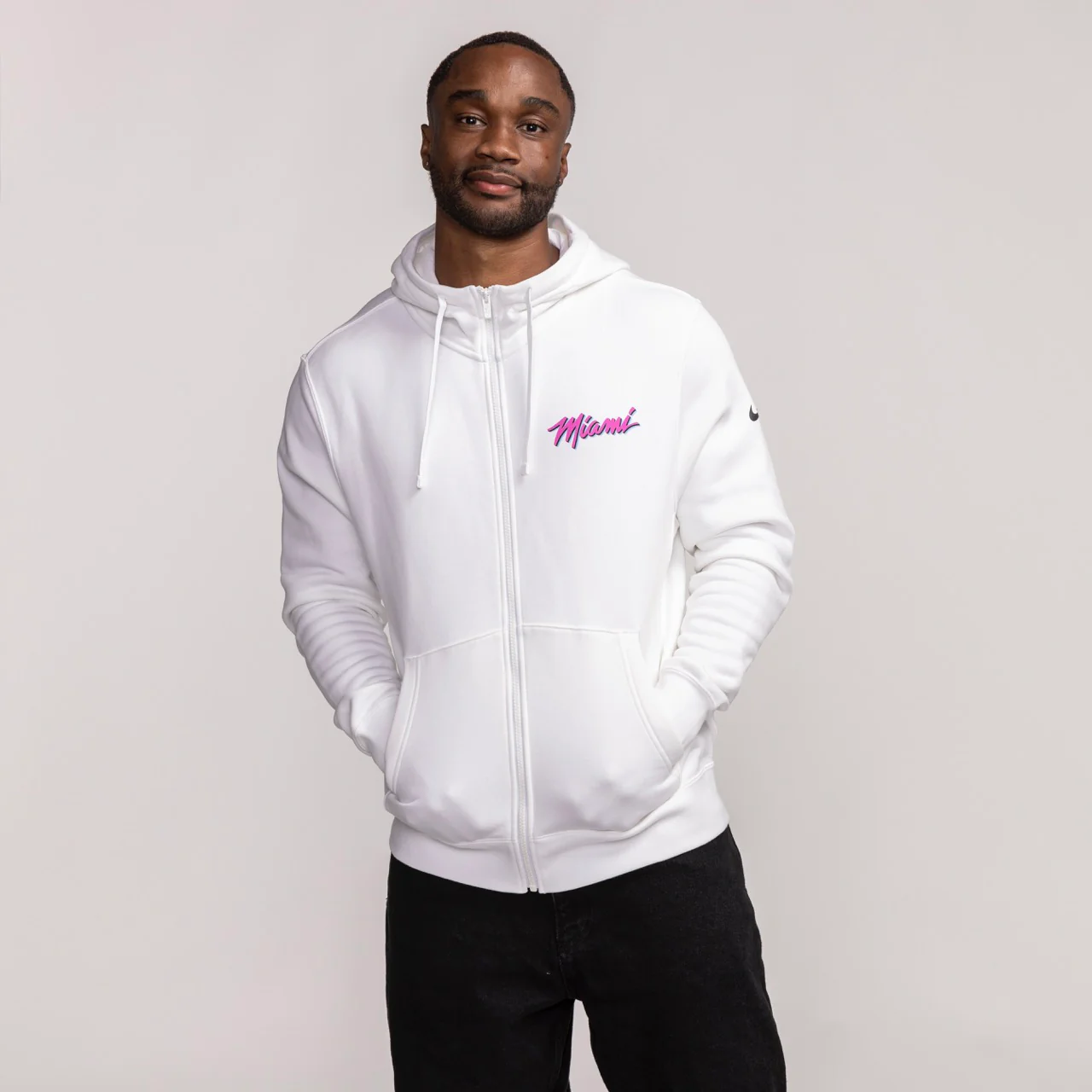 Nike Miami HEAT Original Vice Full Zip Hoodie - Image 4