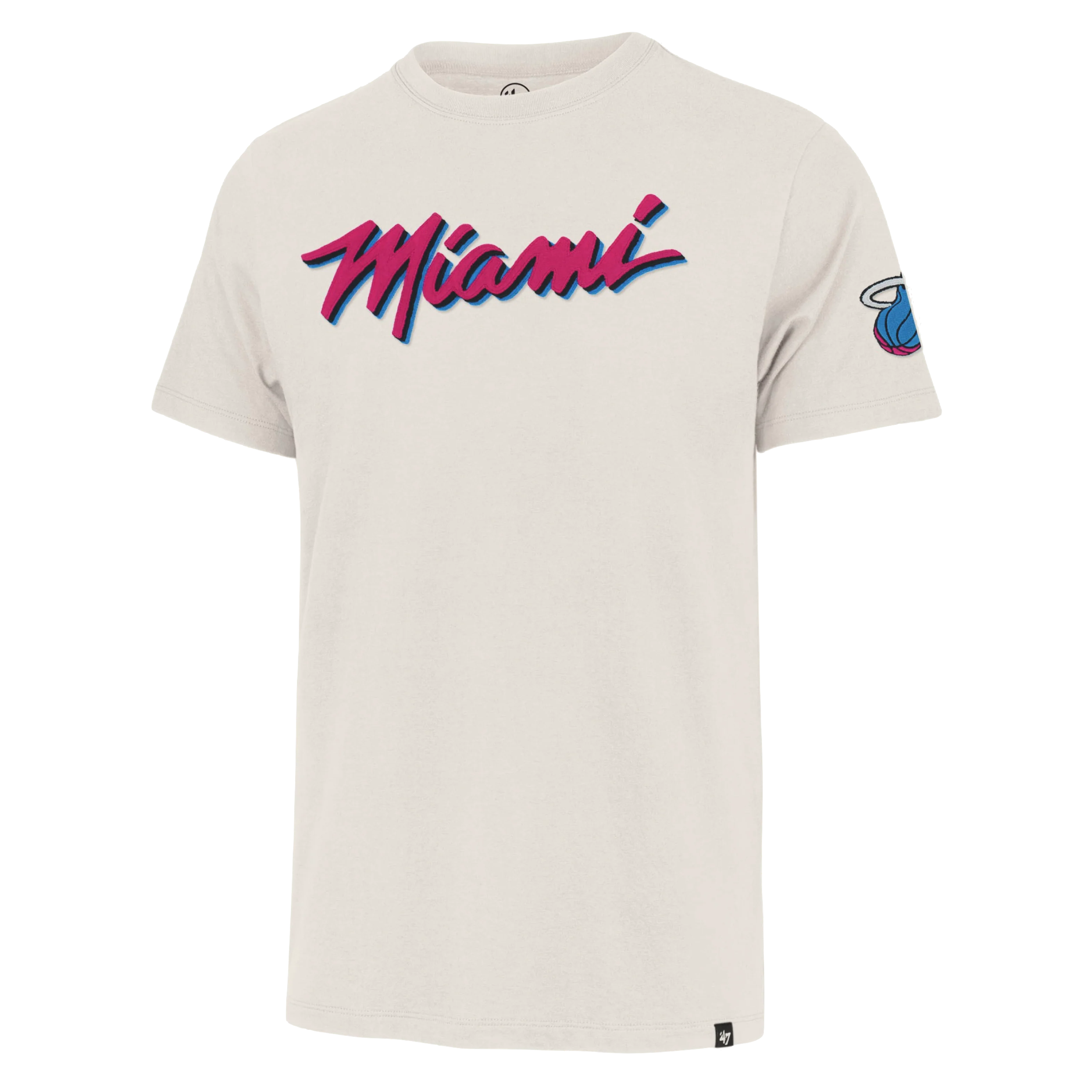 '47 Brand Miami HEAT Original Vice Wordmark Tee - Image 3