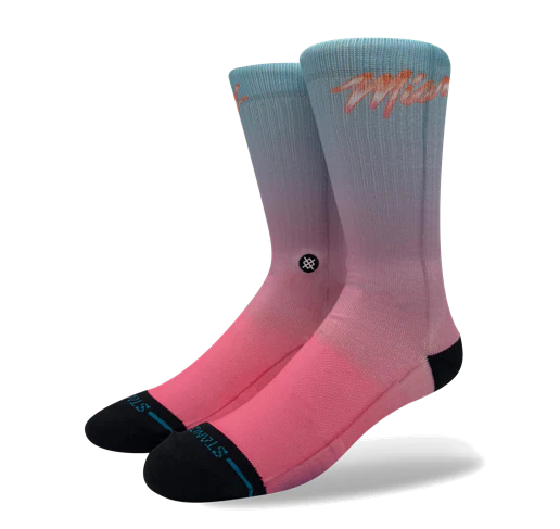 Court Culture Vice Miami Sunset Crew Socks