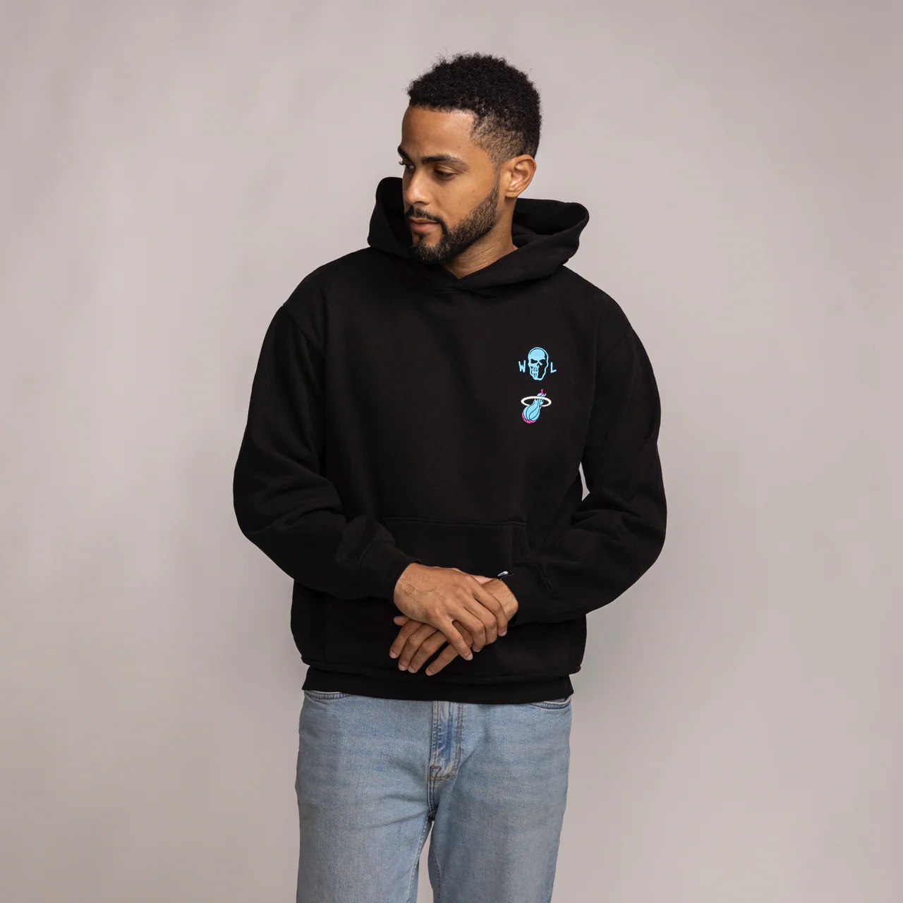 Warren Lotas Miami HEAT Original Vice Hoodie - Image 2