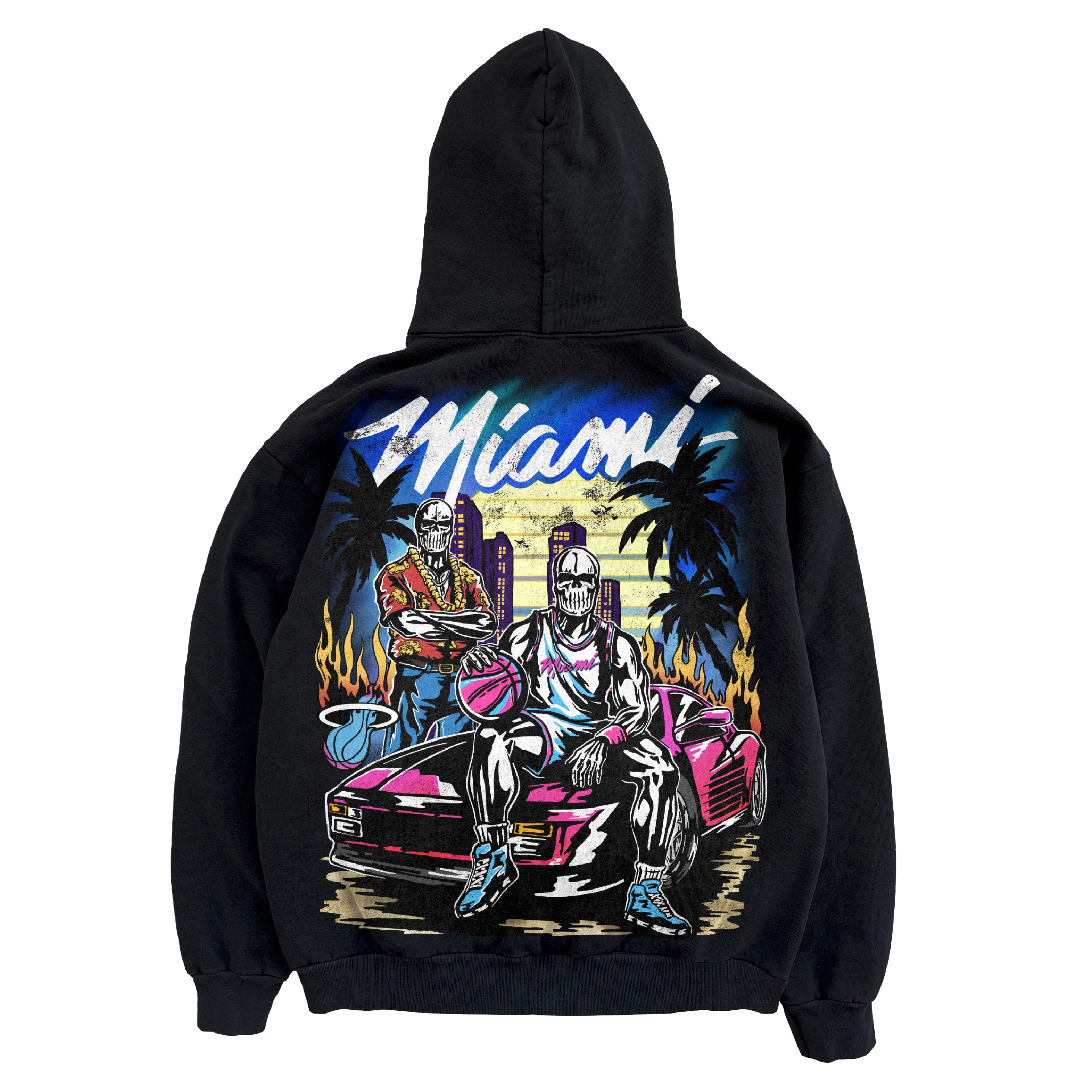 Warren Lotas Miami HEAT Original Vice Hoodie - Image 5
