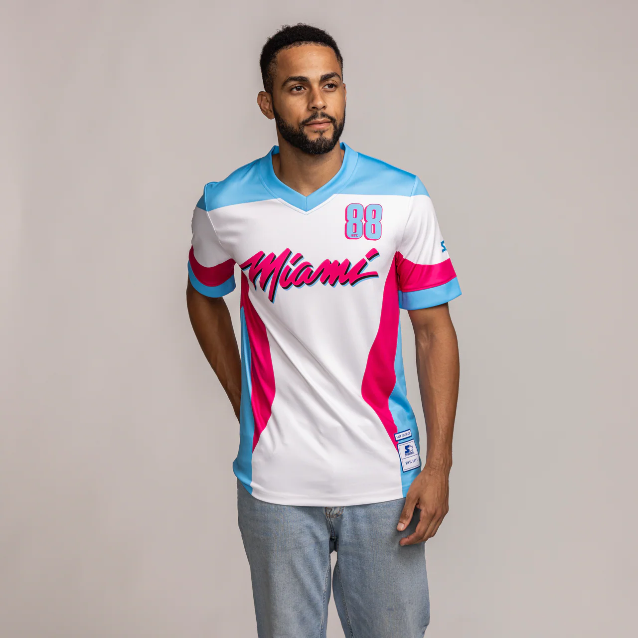 G-III Sports Miami HEAT Original Vice Starter Soccer Tee