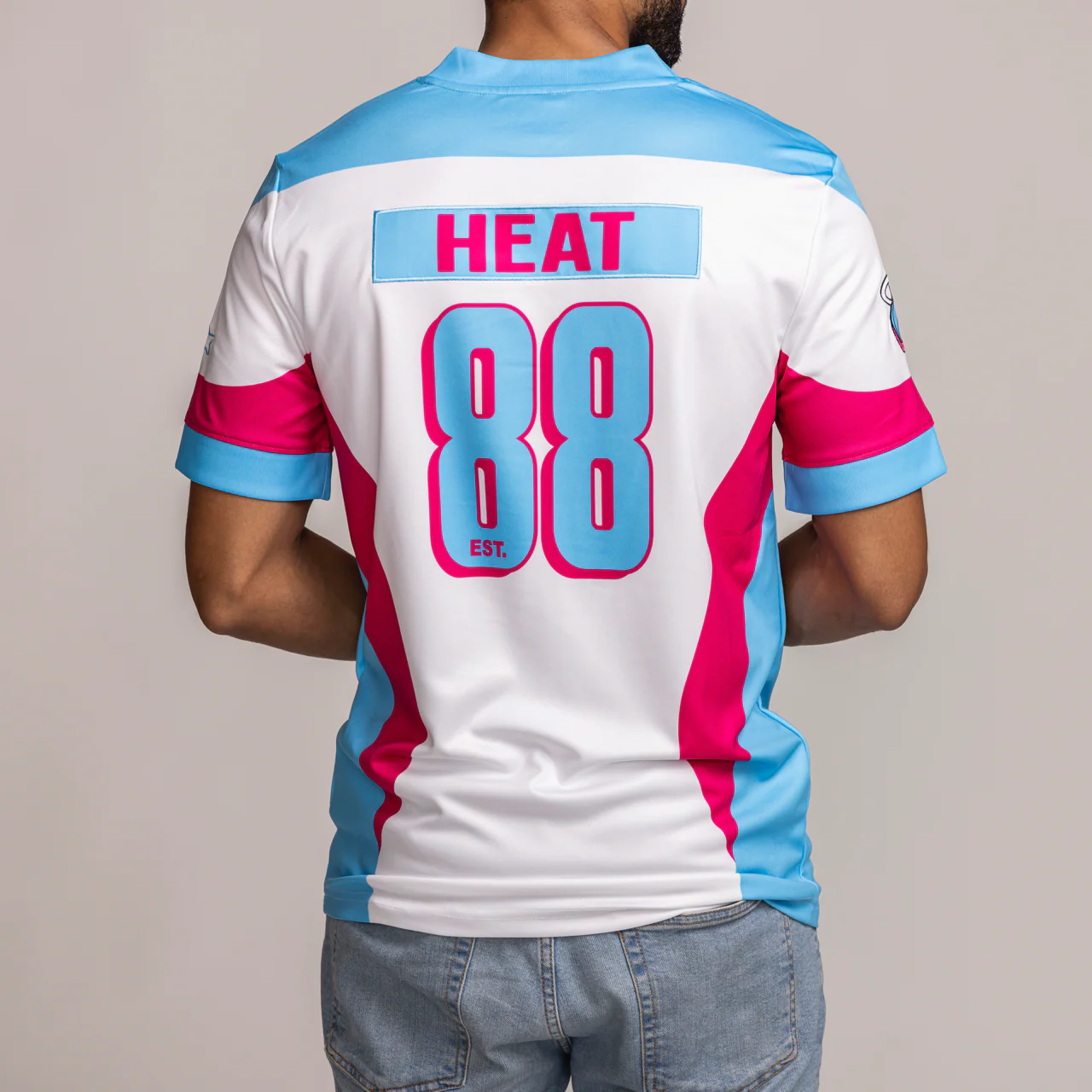 G-III Sports Miami HEAT Original Vice Starter Soccer Tee - Image 2