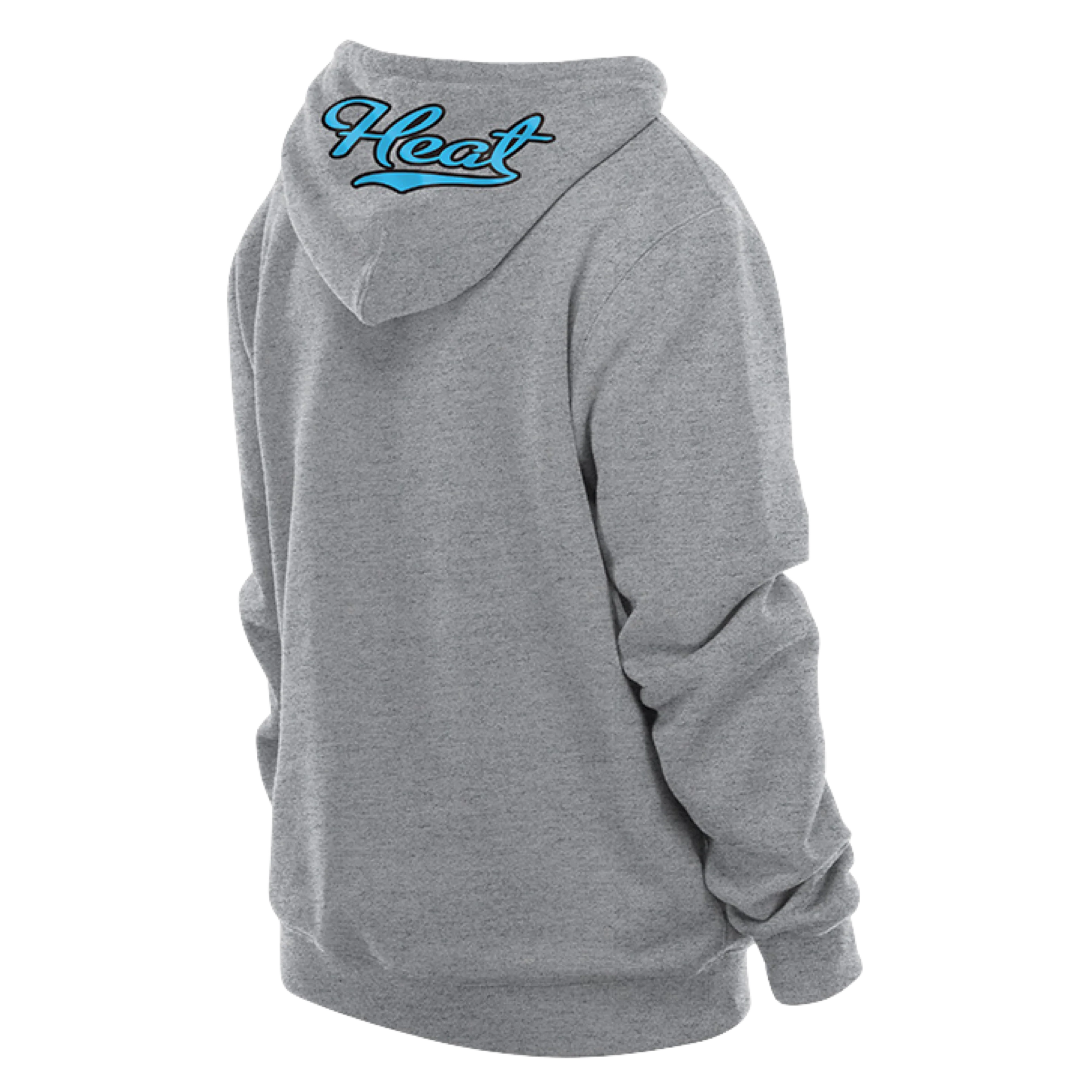 New Era Miami HEAT Original Vice Grey Hoodie - Image 6