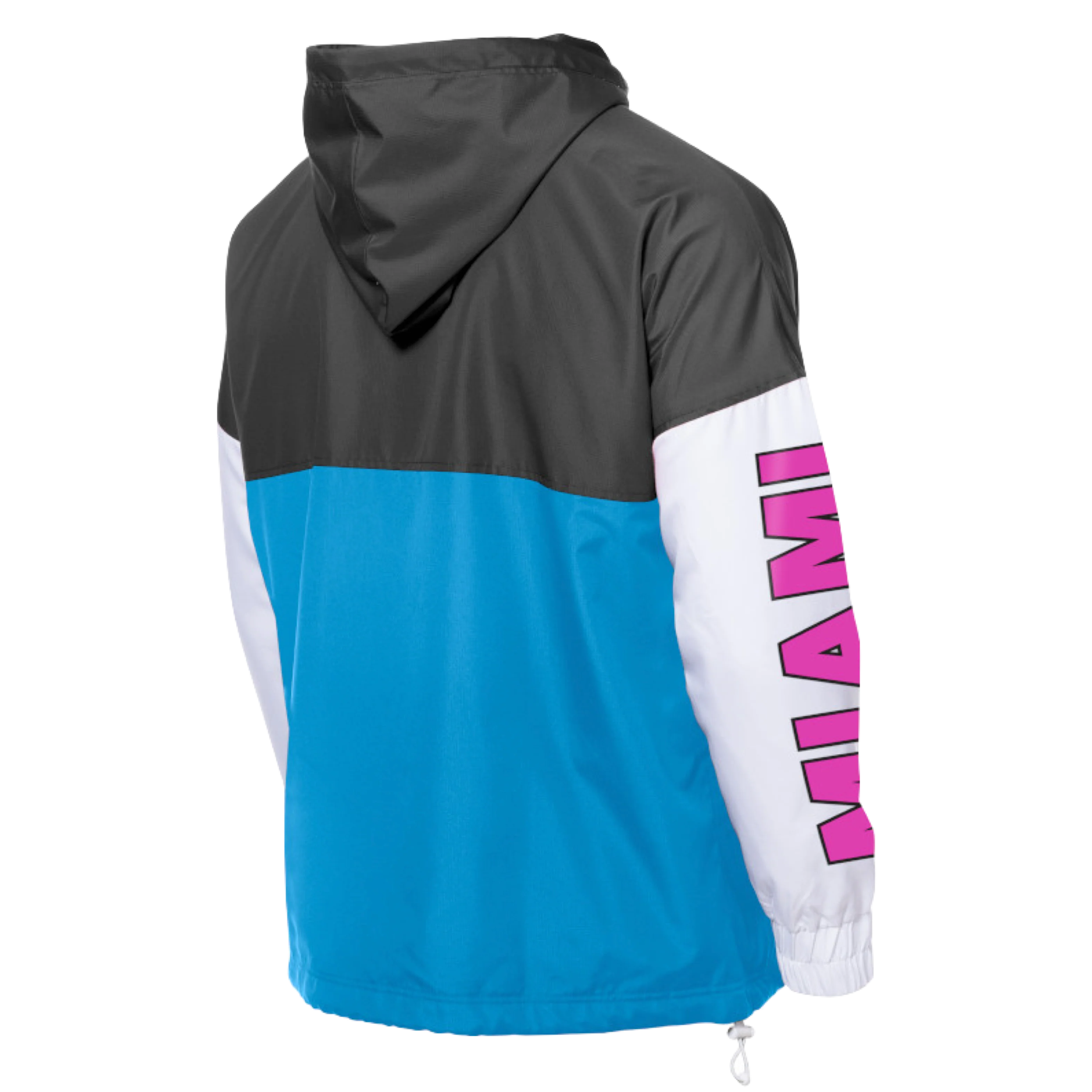 New Era Miami HEAT Original Vice Color Block Windbreaker - Image 6