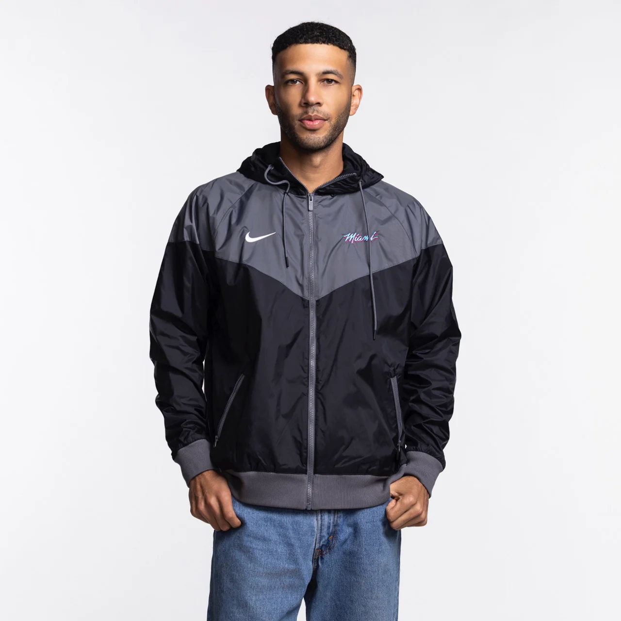 Nike Miami HEAT Original Vice Nights Windbreaker Jacket