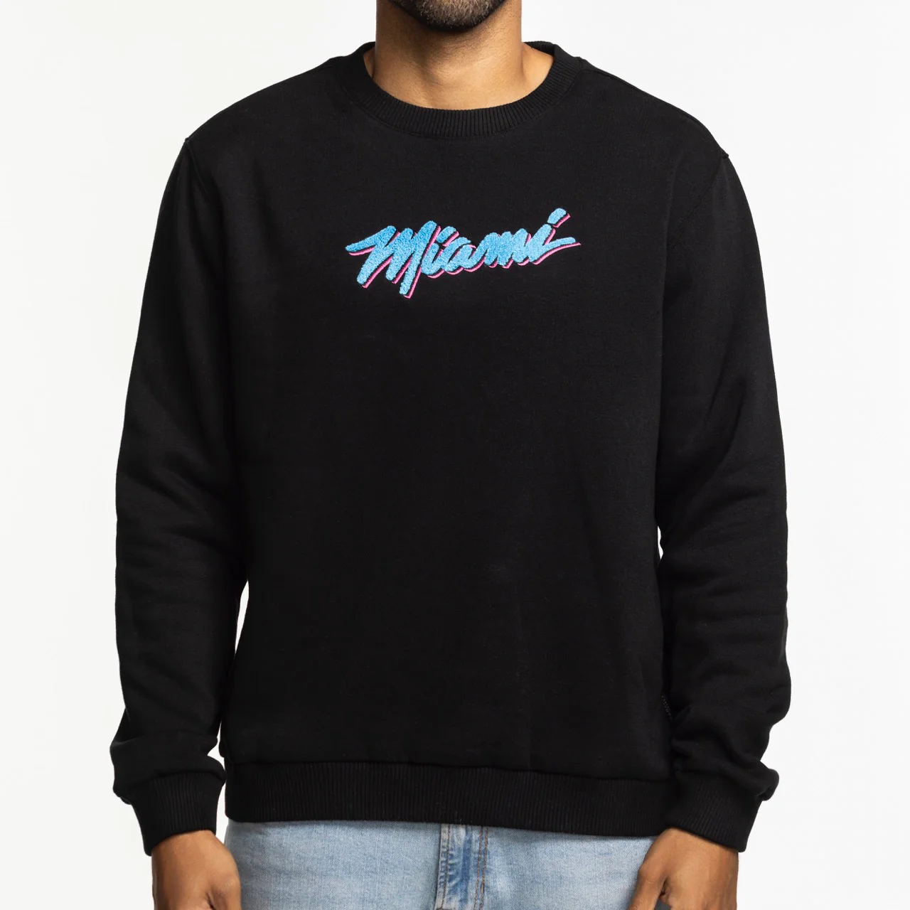 Stadium Essentials Miami HEAT Original Vice Nights Club Level Crewneck - Image 2