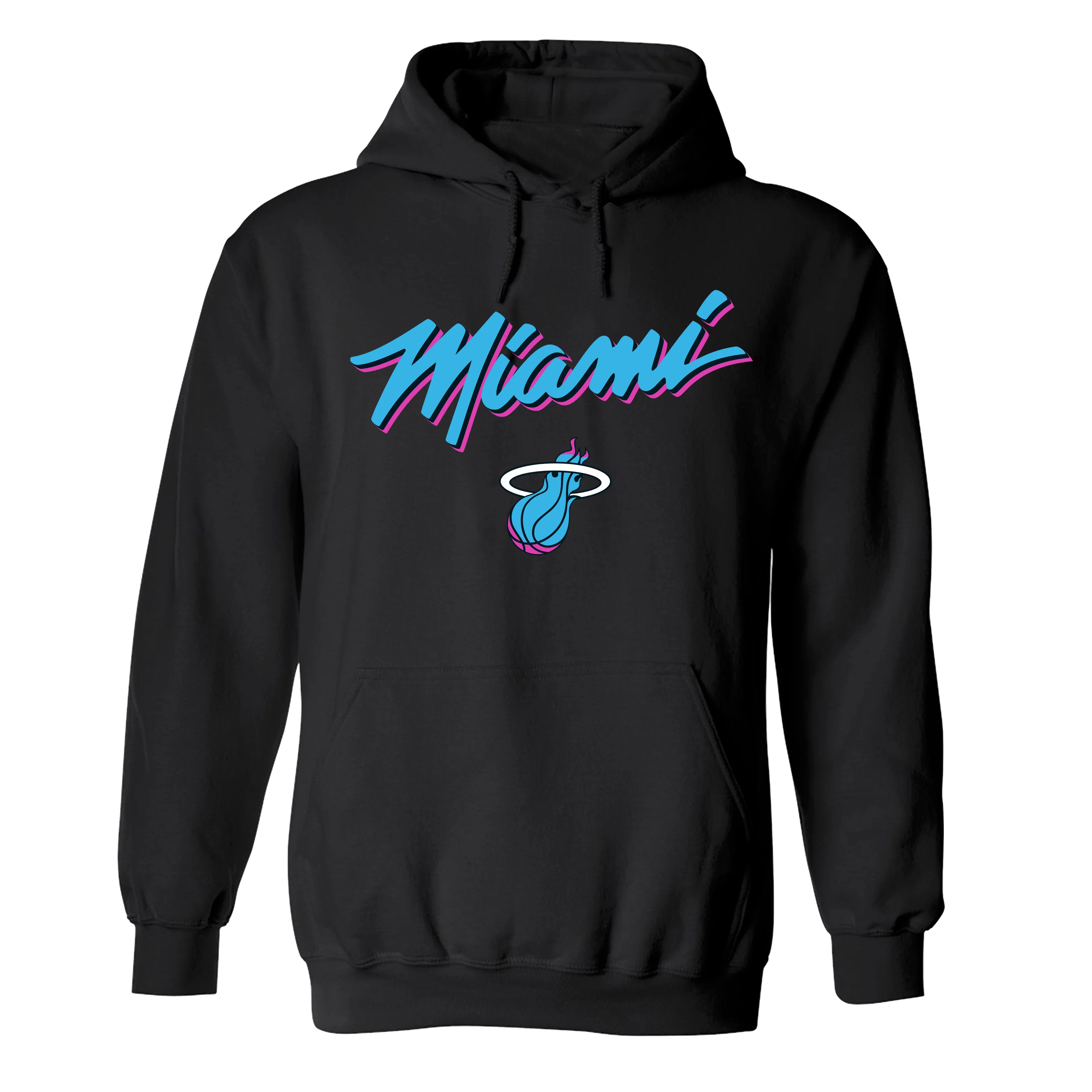 Miami HEAT Original Vice Nights Logo Hoodie - Image 5