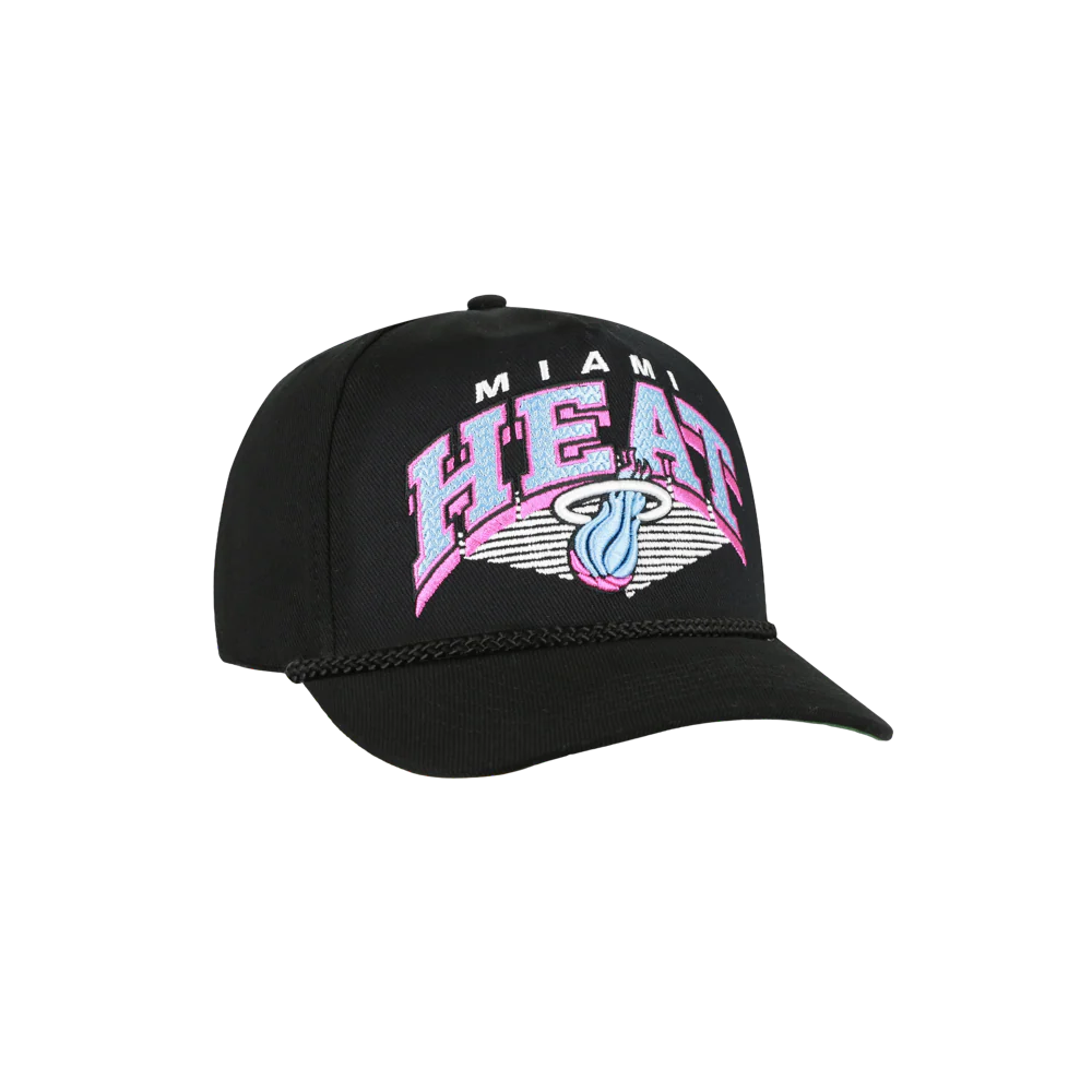 '47 Brand Miami HEAT Original Vice Nights Hitch Snapback - Image 3