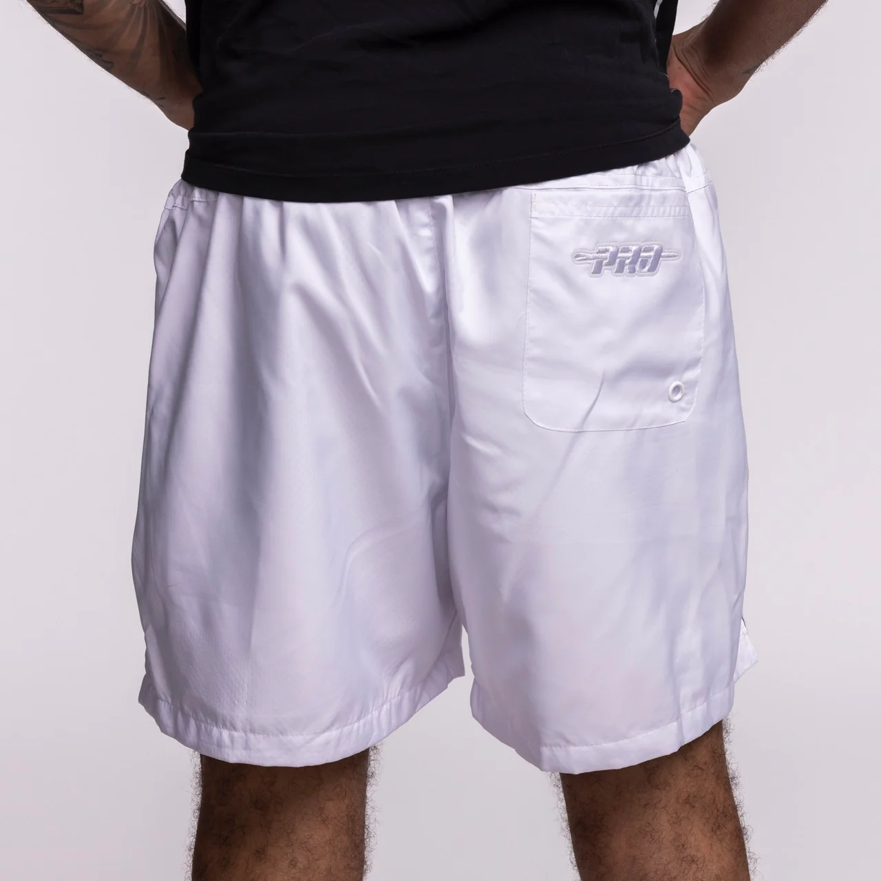 Pro Standard Miami HEAT White Out Woven Shorts - Image 2