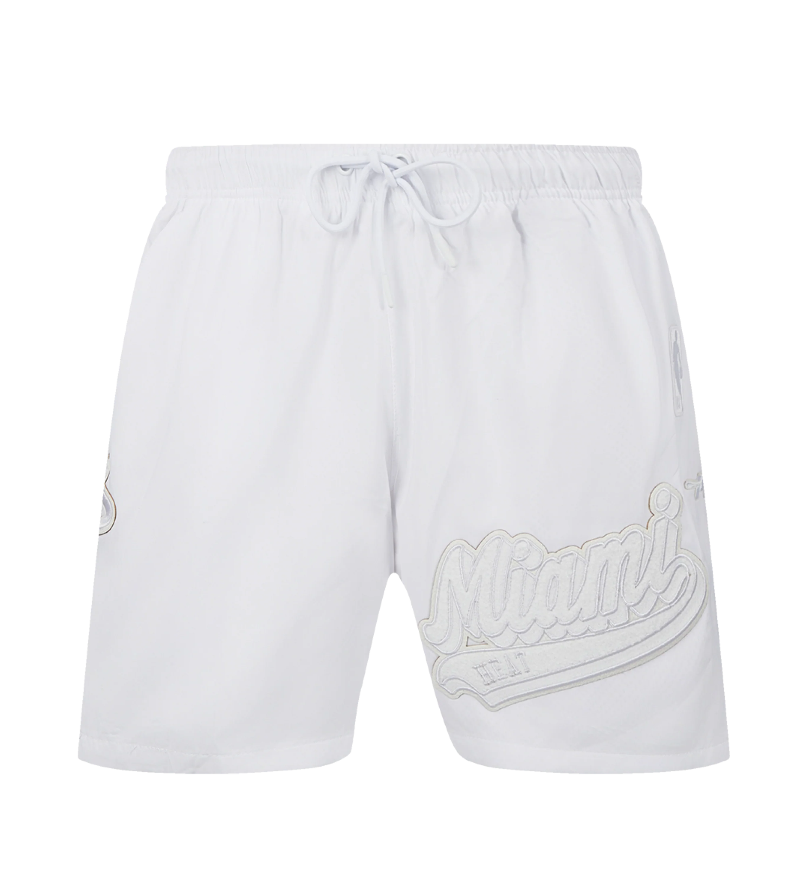Pro Standard Miami HEAT White Out Woven Shorts - Image 4