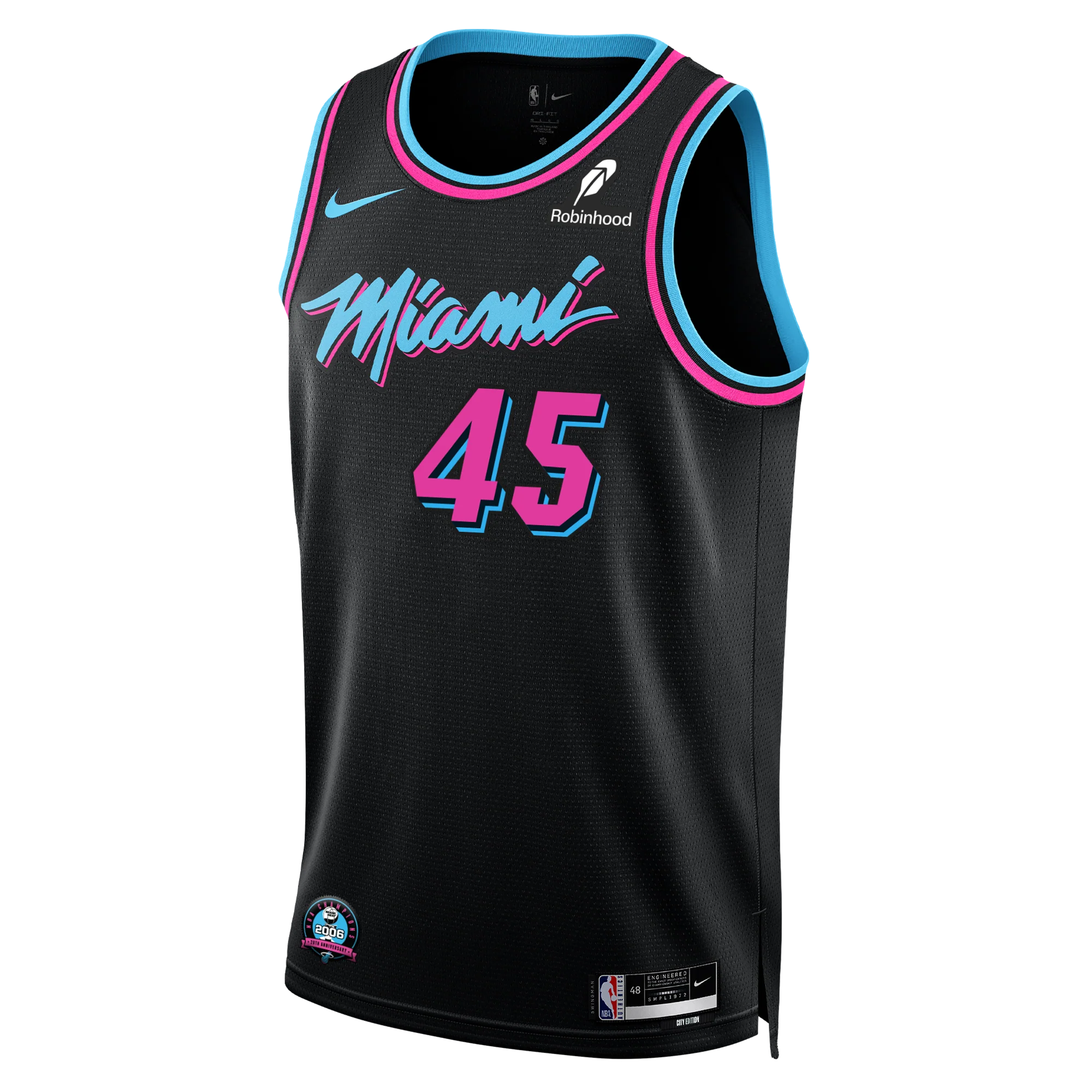 Davion Mitchell Nike Original Vice Nights Swingman Jersey
