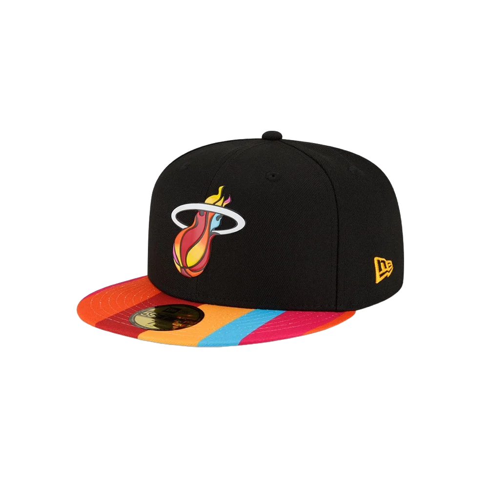 Court Culture Miami Mashup Vol. 2 Color Block Fitted Hat - Image 3