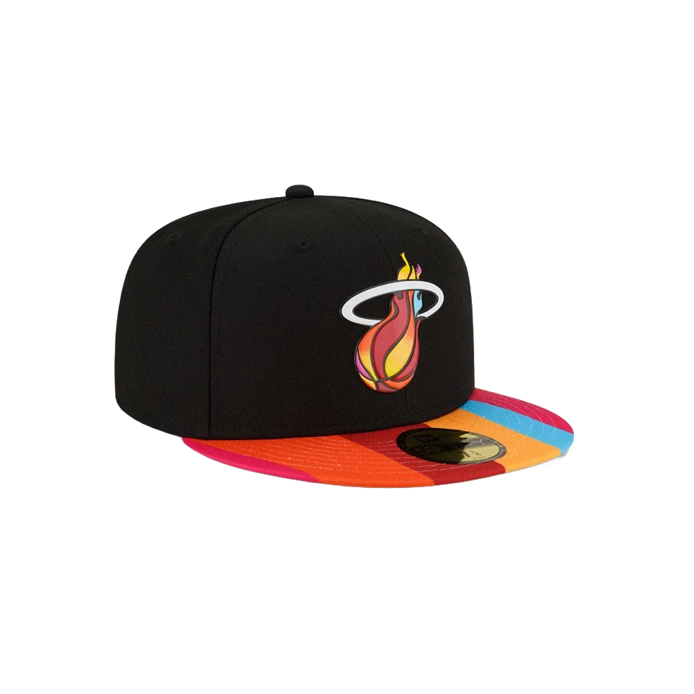 Court Culture Miami Mashup Vol. 2 Color Block Fitted Hat - Image 5