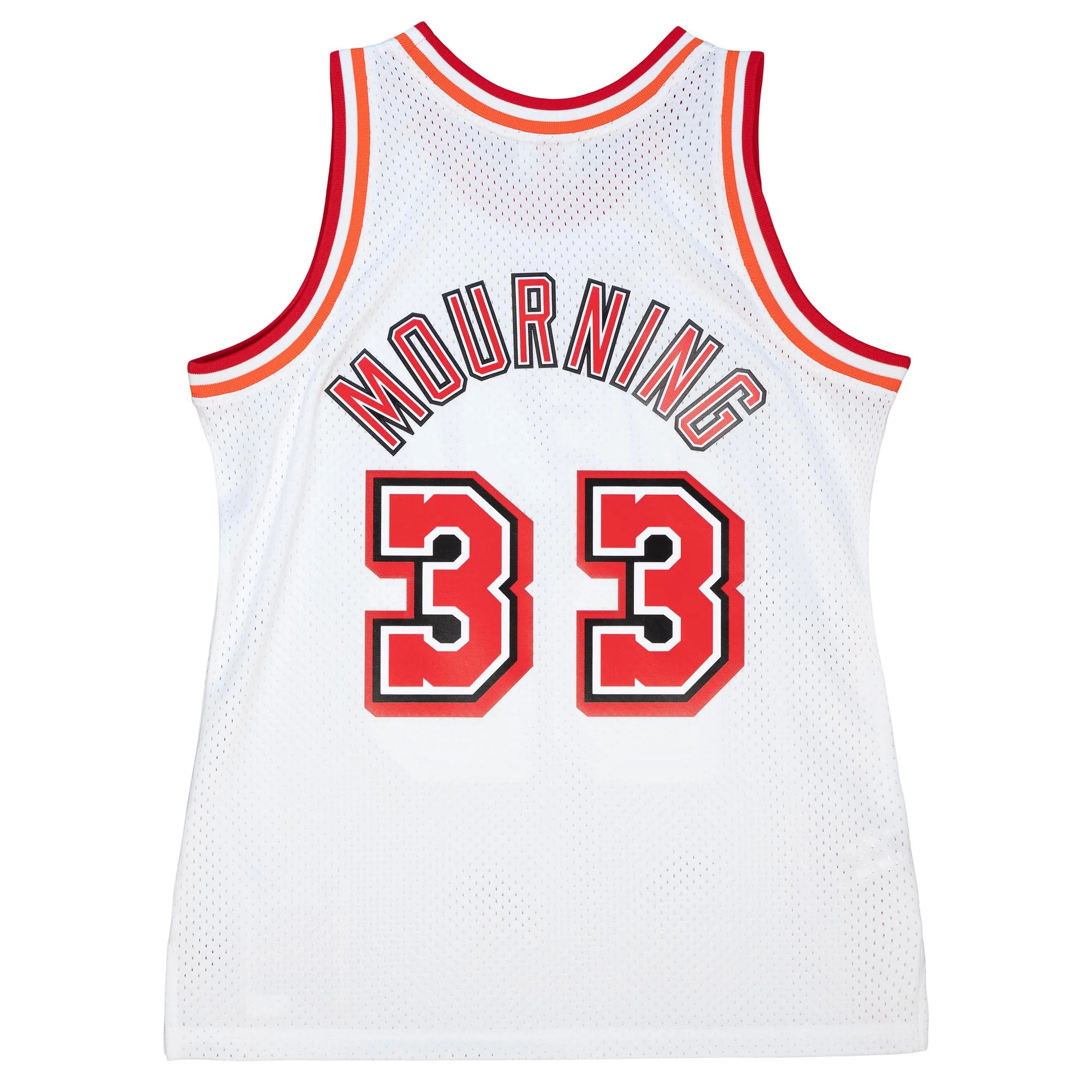 Alonzo Mourning Mitchell & Ness Miami HEAT 1996-97 Swingman Jersey - Image 2