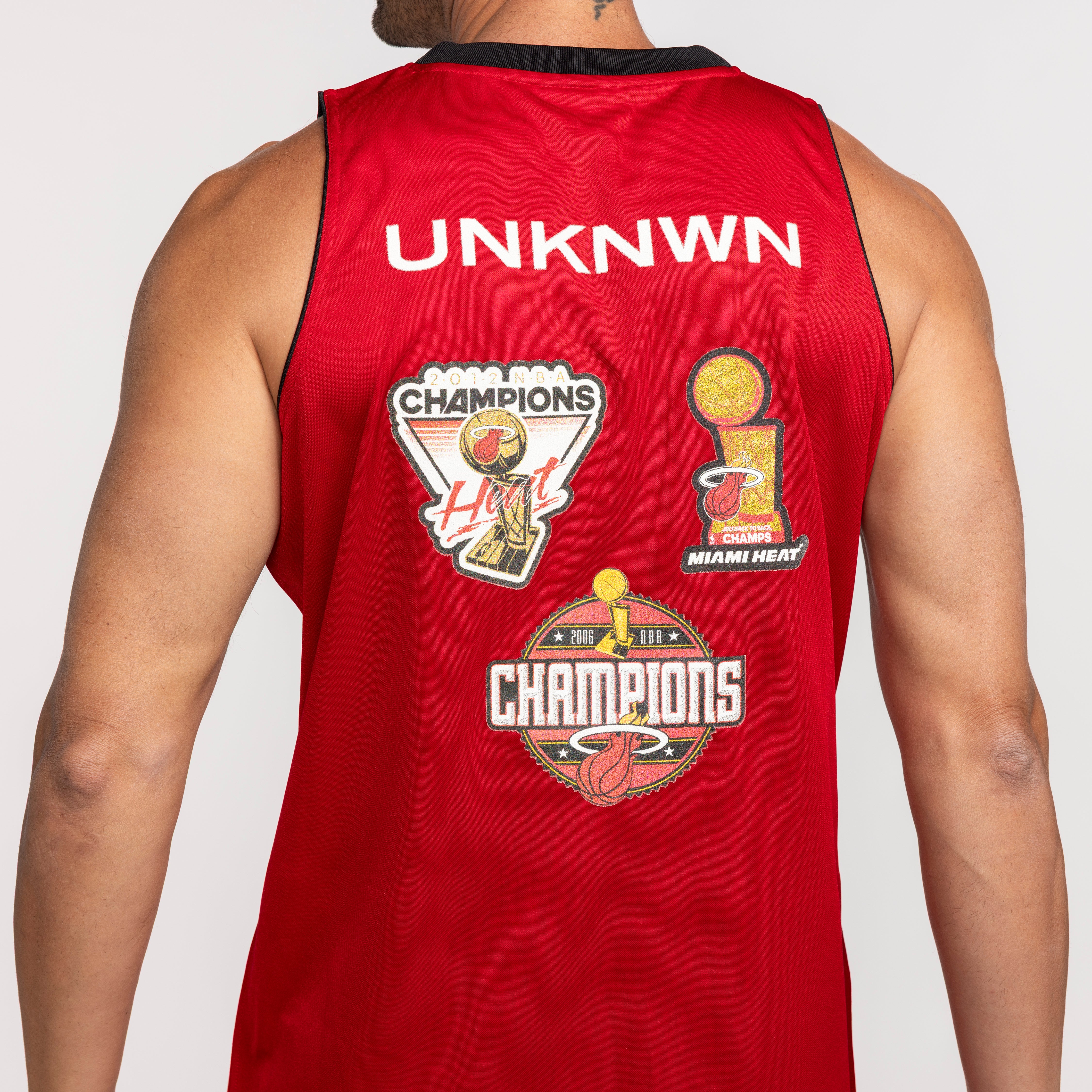 UNKNWN X Mitchell and Ness X Miami HEAT My Towns Fashion Jersey - Image 2