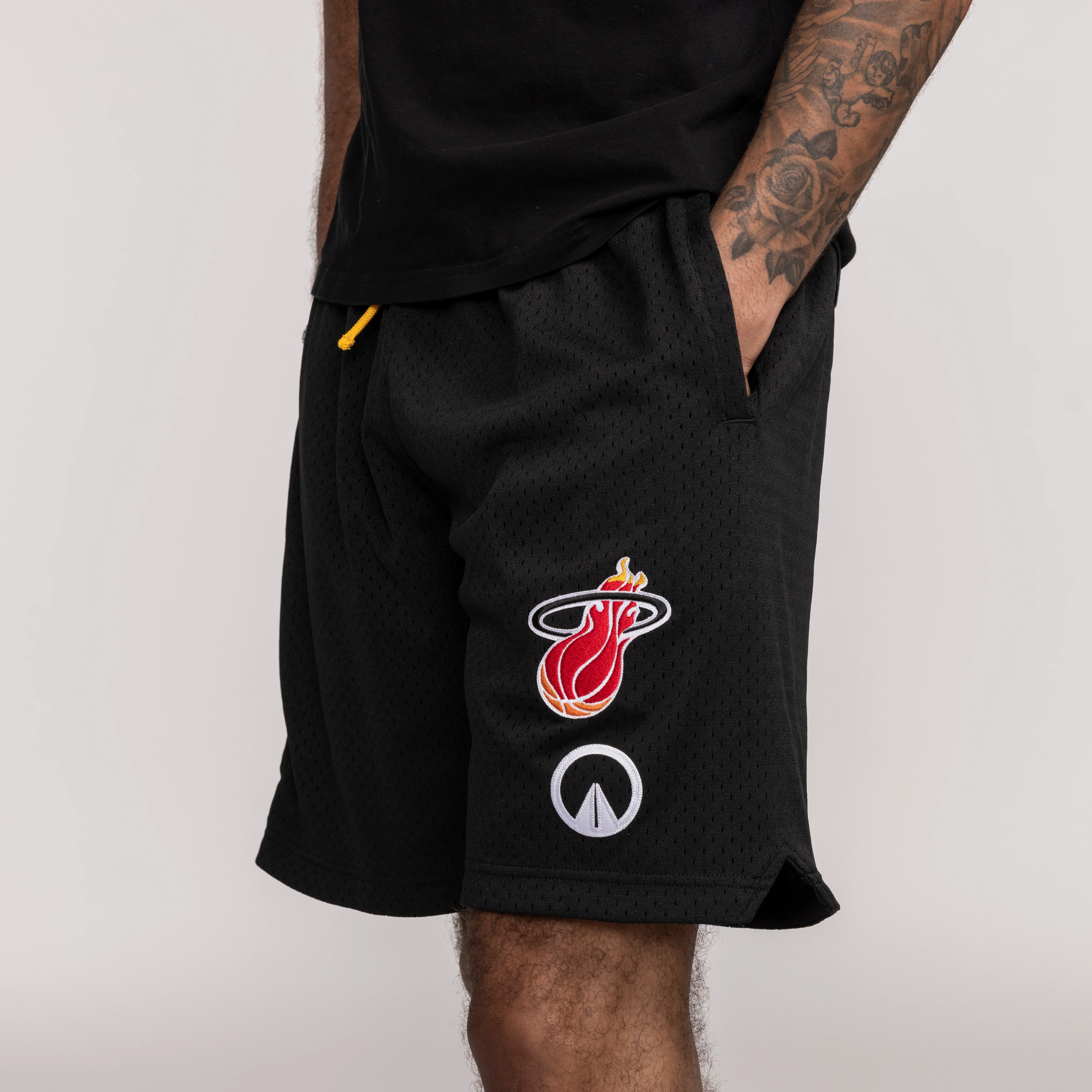 UNKNWN X Mitchell and Ness X Miami HEAT My Towns Fashion Shorts - Image 6