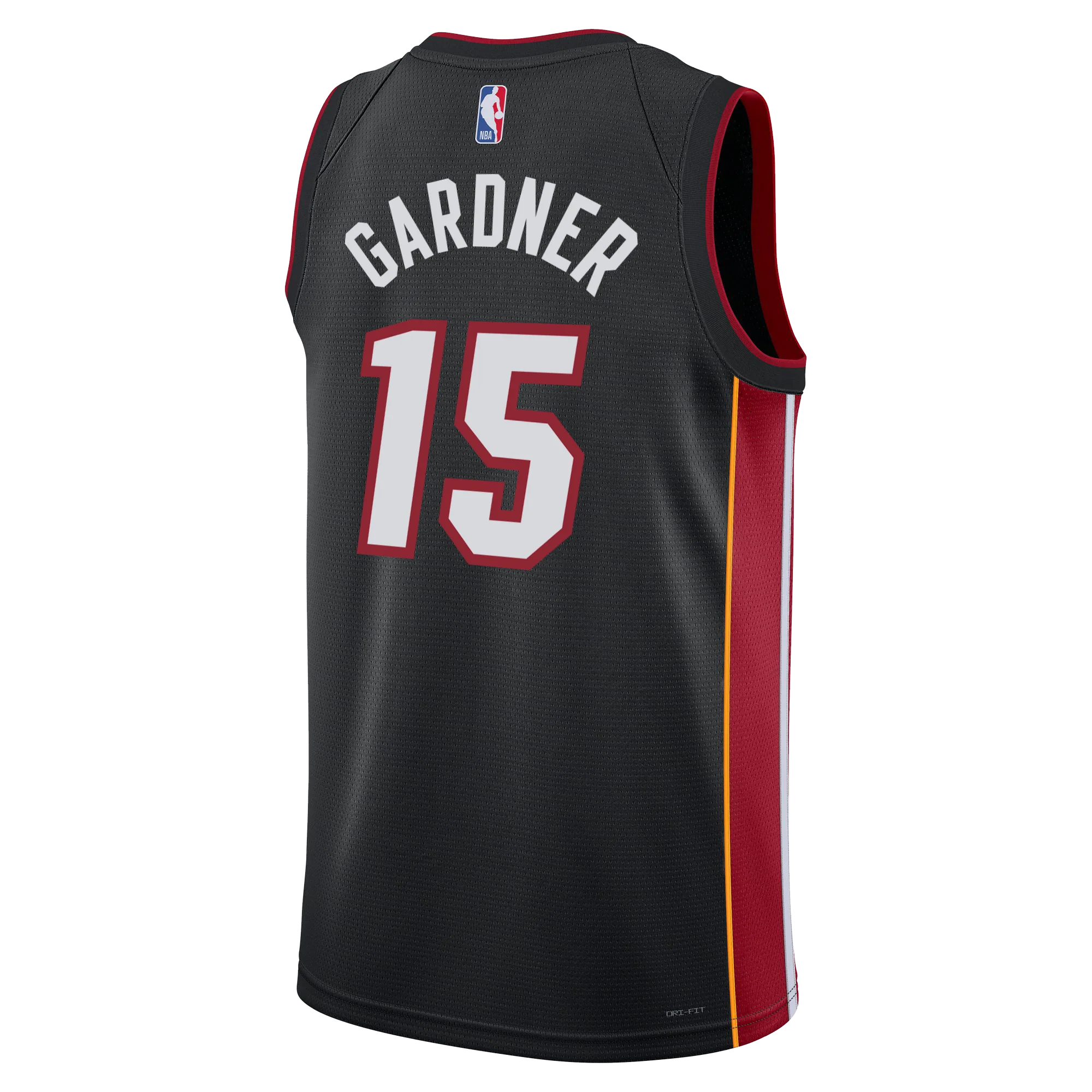 Myron Gardner Nike Miami HEAT Icon Black Swingman Jersey - Image 2