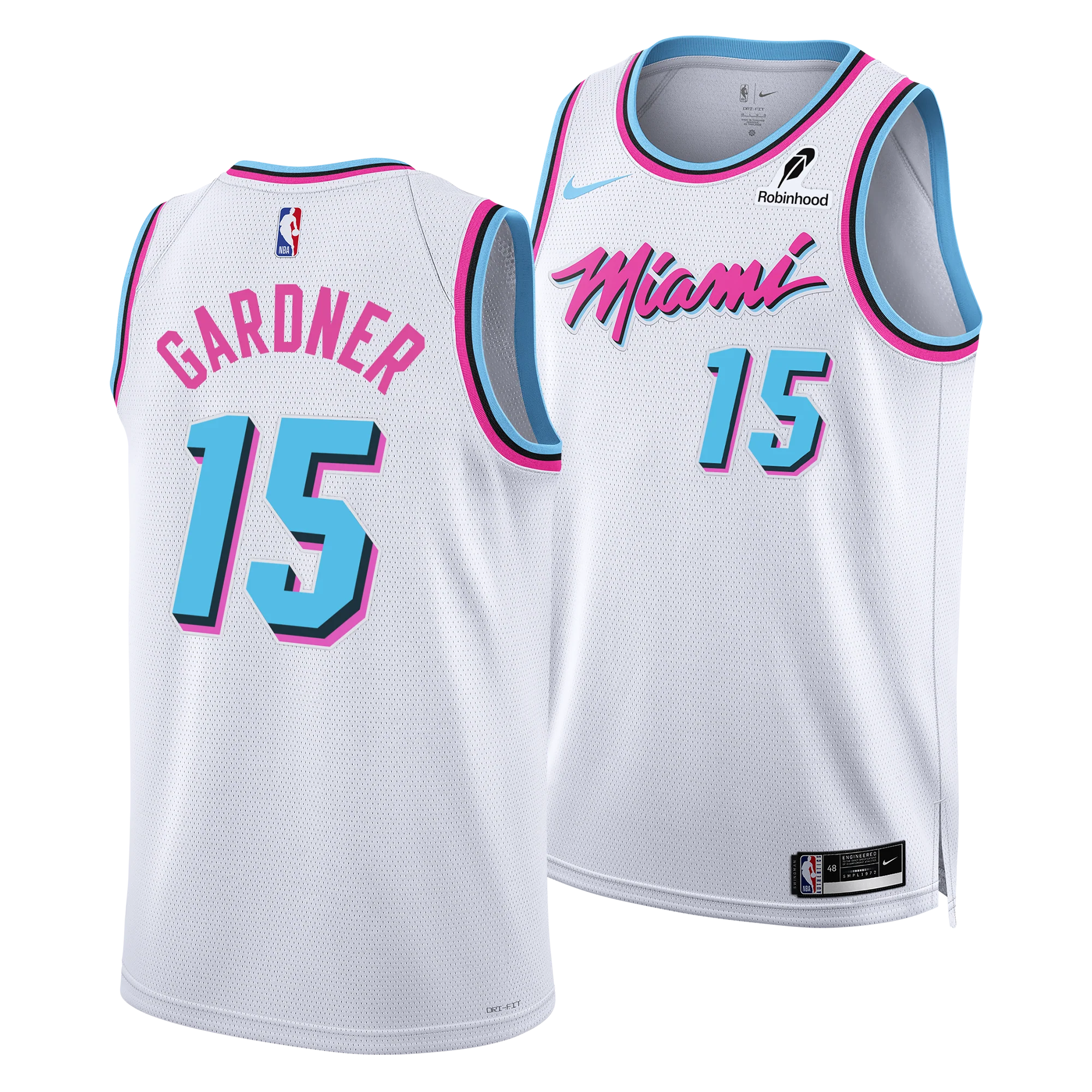 Myron Gardner Nike Original Vice Youth Swingman Jersey - Image 3